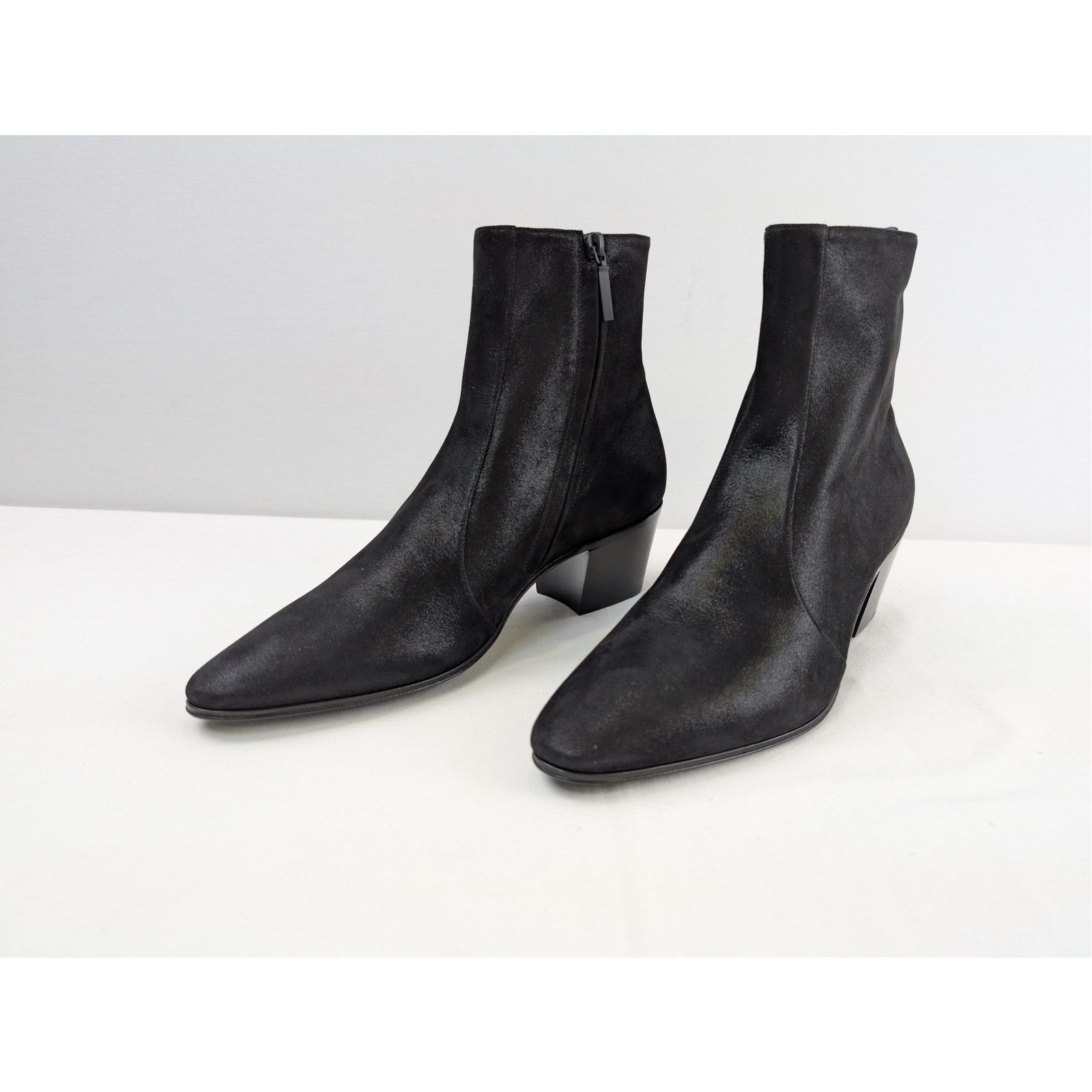 Saint Laurent Paris o1rshd1 Q:2 / Hydra Vassili 60 Zip Boots in Black 42.5 Size US 9.5 / EU 42-43 - 7 Thumbnail