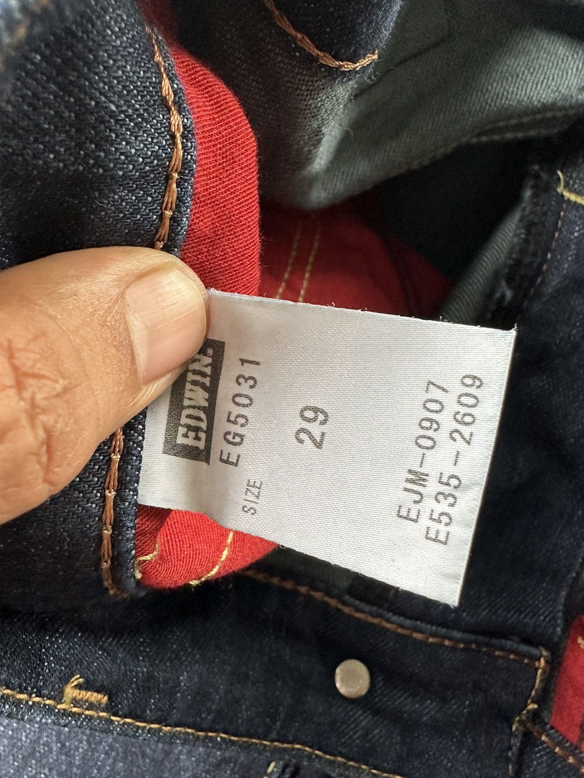 Edwin Y2k Edwin Blue Trip Edgeline 503 Boot Flare W30 D244 Size US 29 - 15 Thumbnail