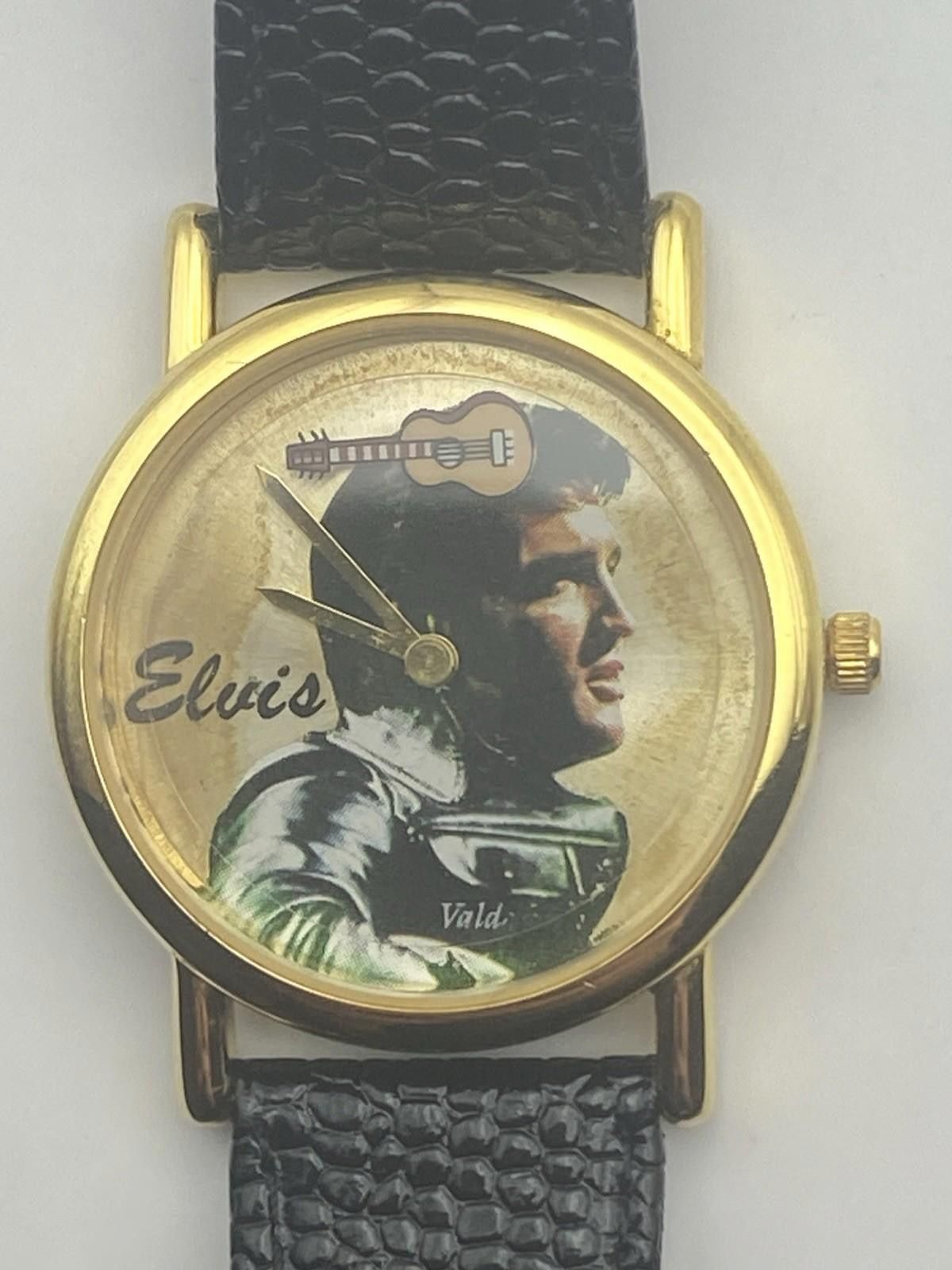 Designer Lot Of 2 Elvis Presley Watches - New Batteries - Valdawn Size ONE SIZE - 7 Thumbnail