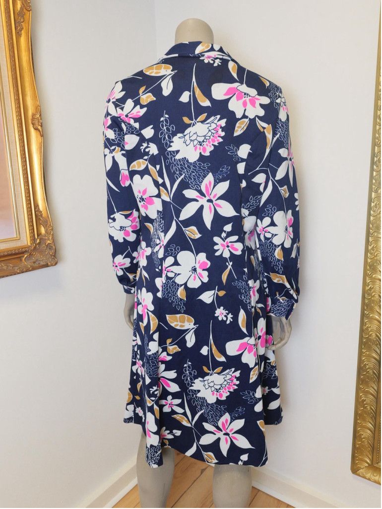 Vintage 1970’s plus size women’s vintage casual floral day dress Size M / US 6-8 / IT 42-44 - 5 Thumbnail