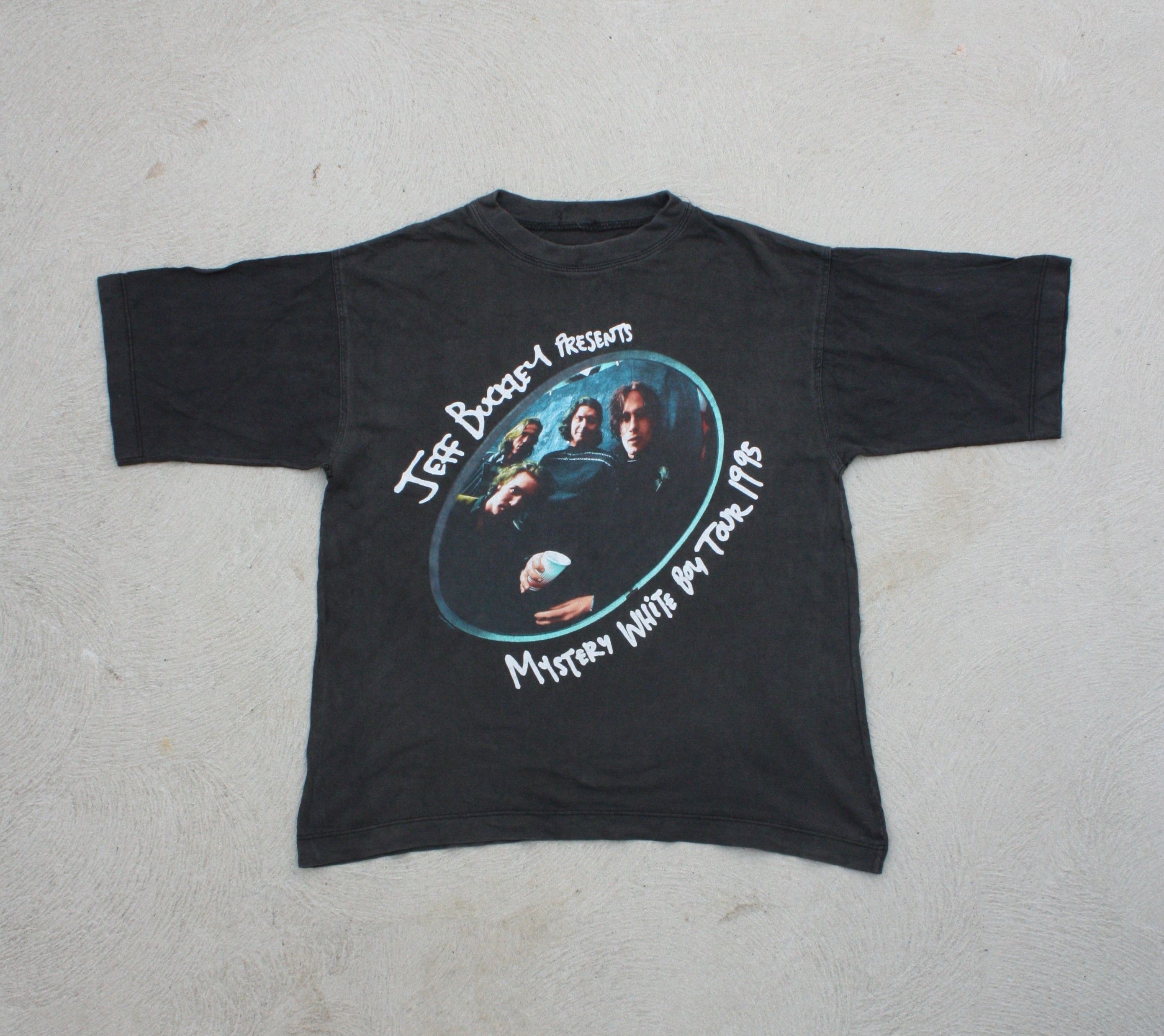 T-shirt Vintage Jeff Buckley Tour 1995 - Unisexe Concert - Taille S à
