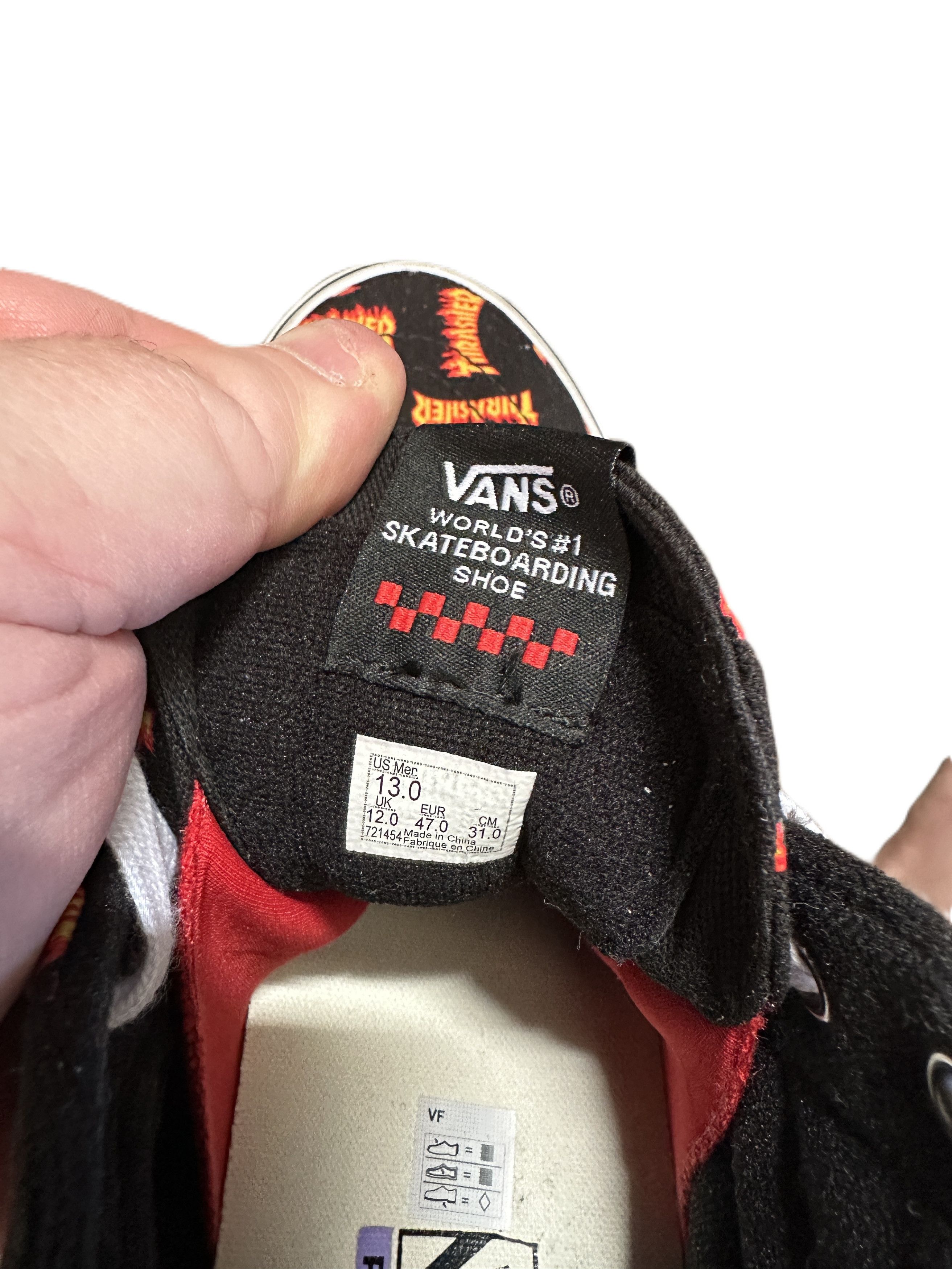 Vans Sk8 Hi - Thrasher All Over Size US 13 / EU 46 - 9 Thumbnail