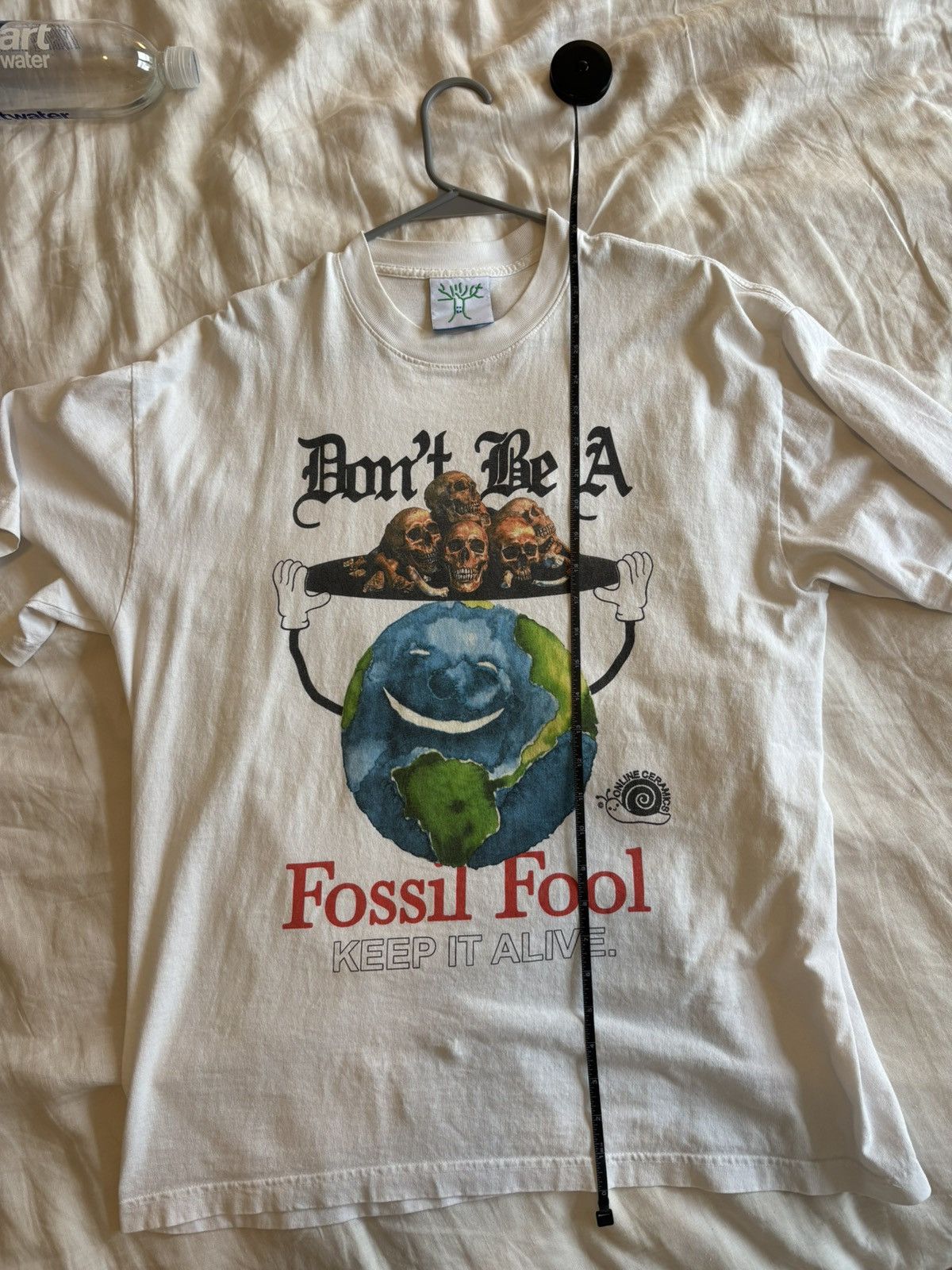 Online Ceramics Don’t Be A Fossil Fool Shirt Size US L / EU 52-54 / 3 - 4 Thumbnail