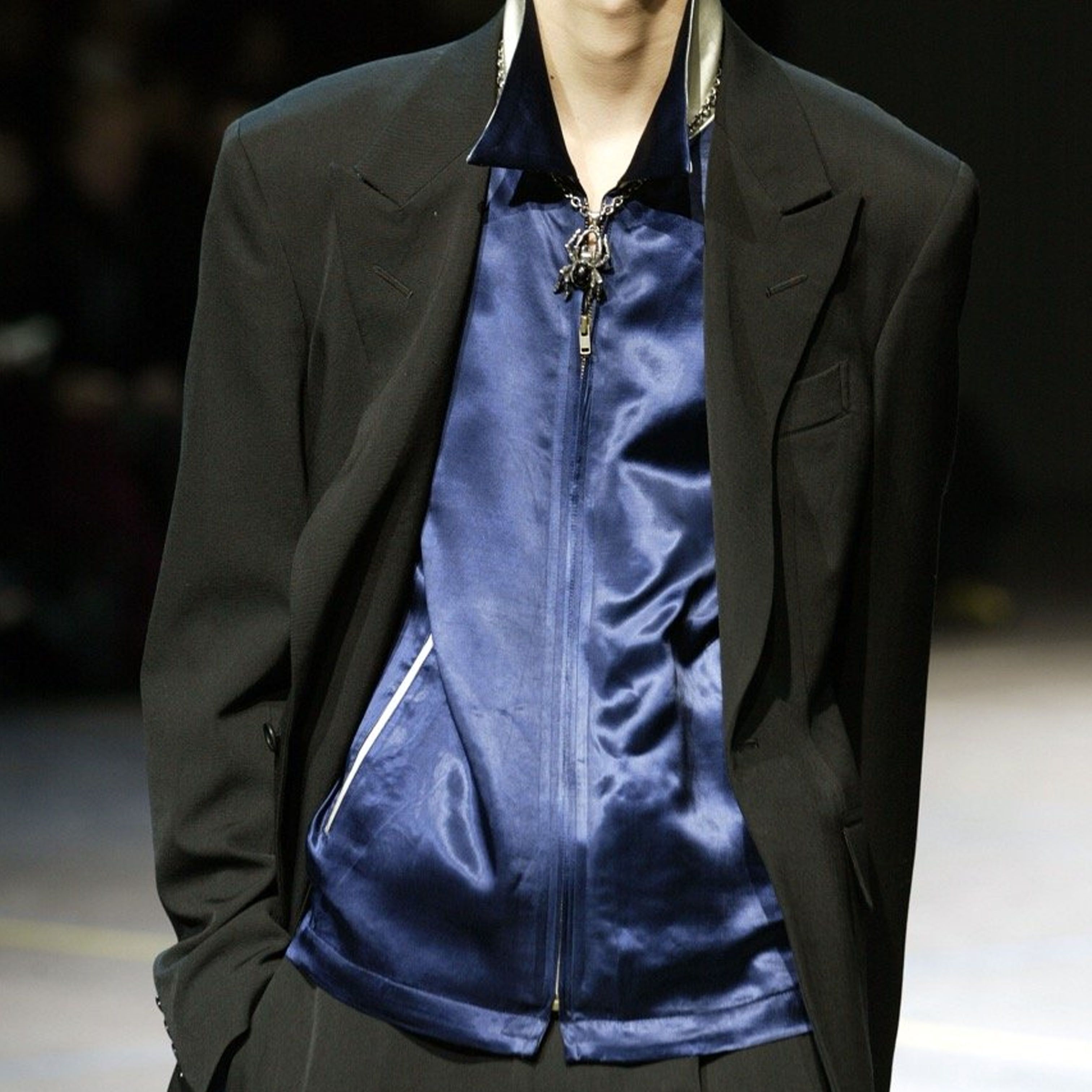 Y's for Men × Yohji Yamamoto AW04 Sukajan Souvenir Jacket Size US L / EU 52-54 / 3 - 7 Thumbnail