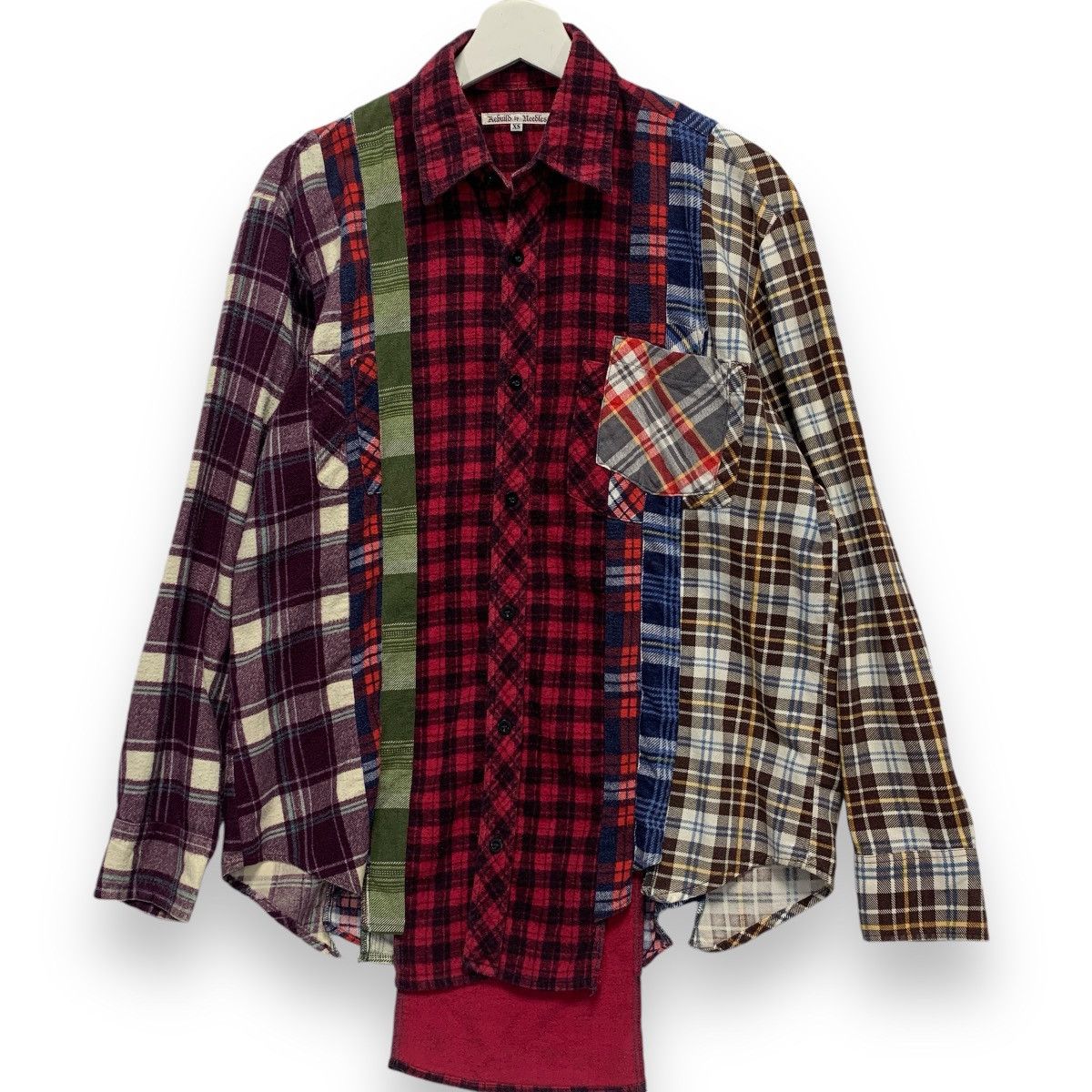 Needles Needles Rebuild 7 Cut Oversized Flannel Shirt Size US S / EU 44-46 / 1 - 1 Thumbnail