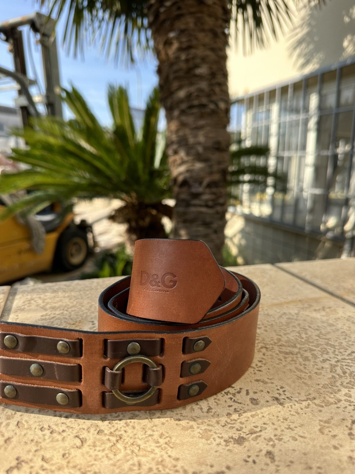 Dolce & Gabbana Dolce&Gabbana Belt Leather Brown Size ONE SIZE - 3 Thumbnail