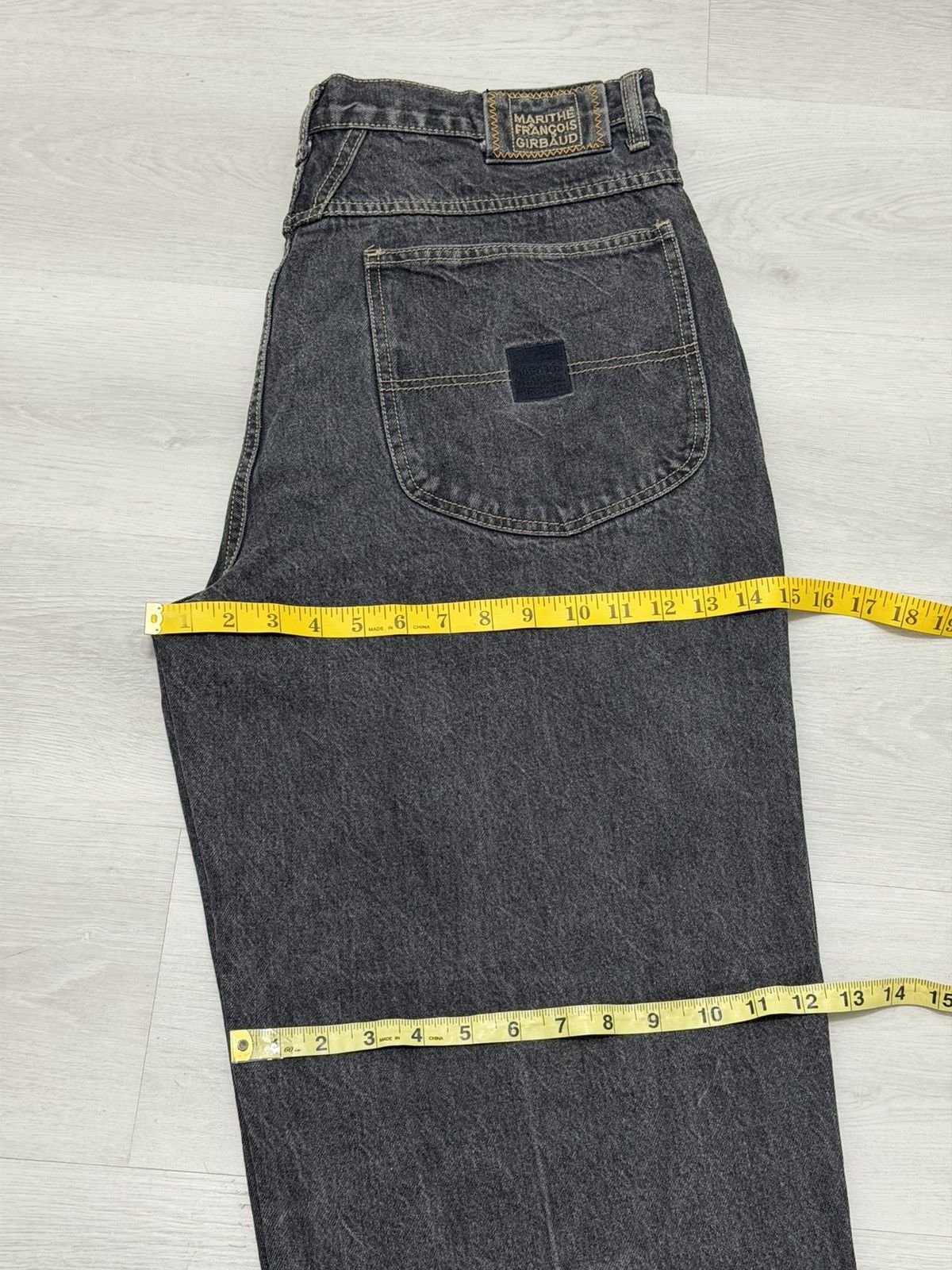 Marithe + Francois Girbaud Vintage Y2K Marithe Francois Girbaud Baggy Jeans WideLeg 38M Size US 38 / EU 54 - 11 Thumbnail
