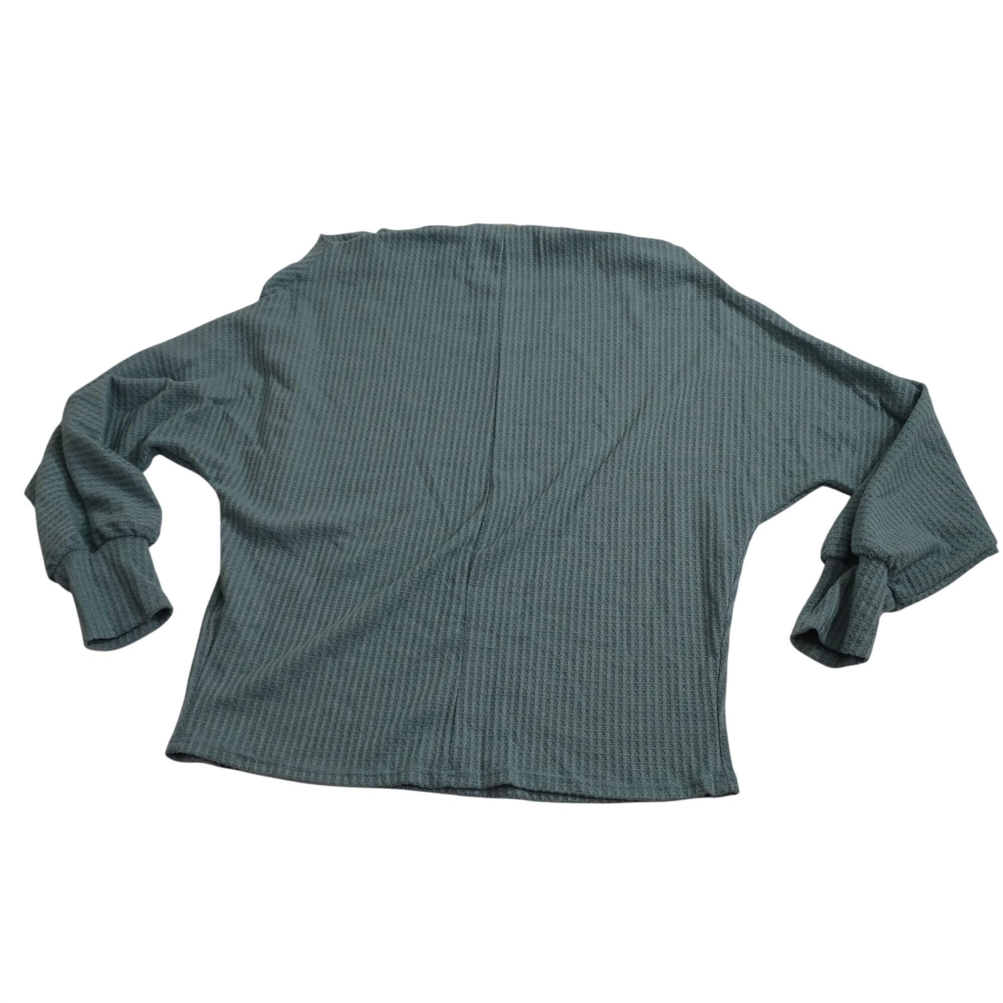 Other EeSome Waffle Knit Thermal Long Sleeve Top Green Size S Size S / US 4 / IT 40 - 3 Thumbnail
