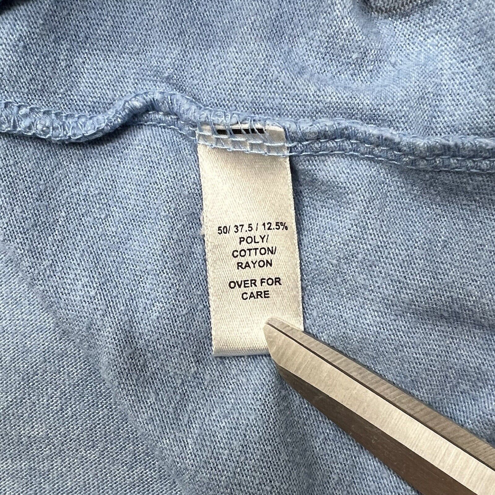 Other League Large Blue Tank Top Sunshine Mind Lake Burton Georgia Size L / US 10 / IT 46 - 12 Thumbnail