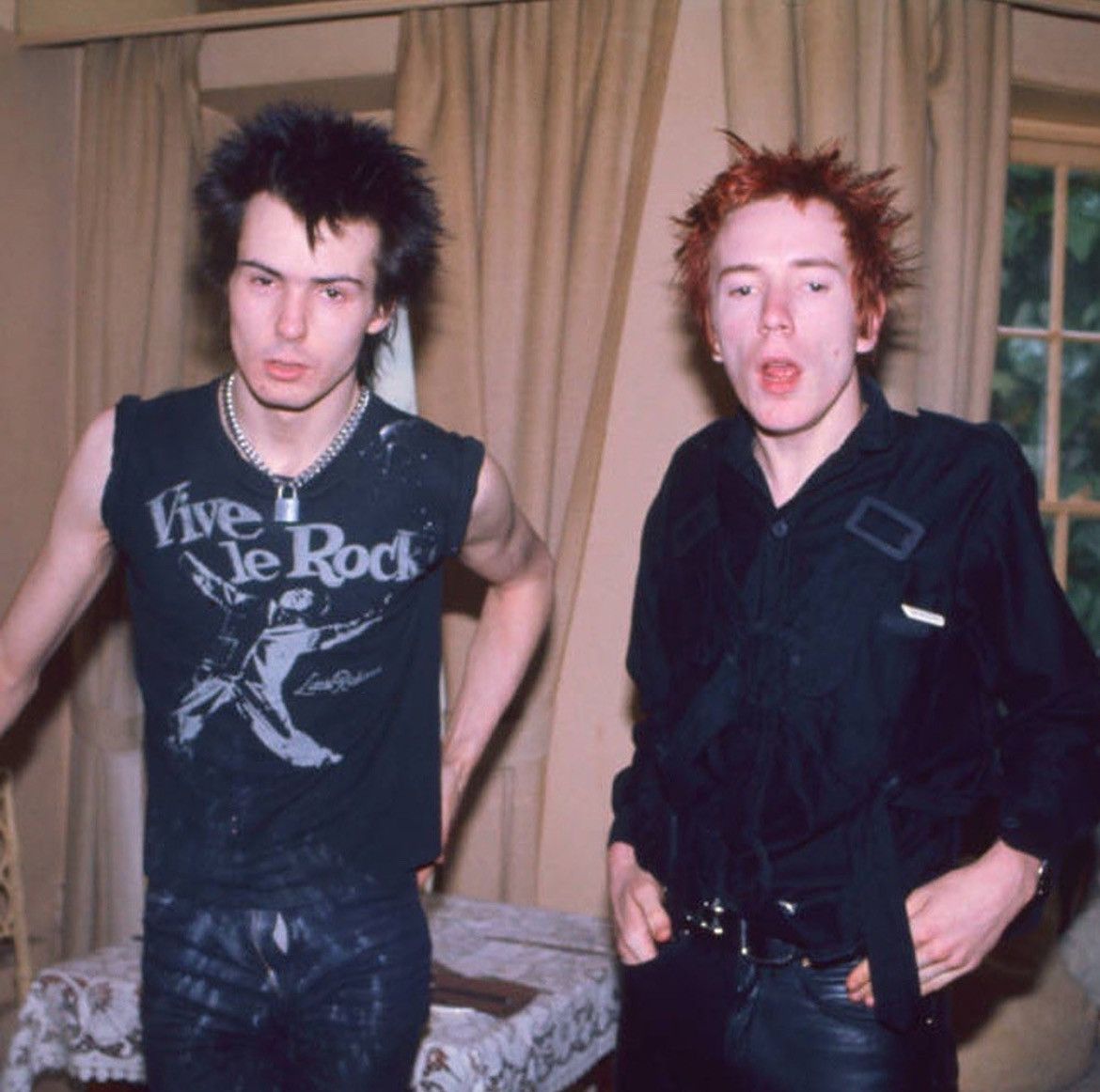 Vintage VIVE LE ROCK SID VICIOUS TEE Size US L / EU 52-54 / 3 - 6 Thumbnail