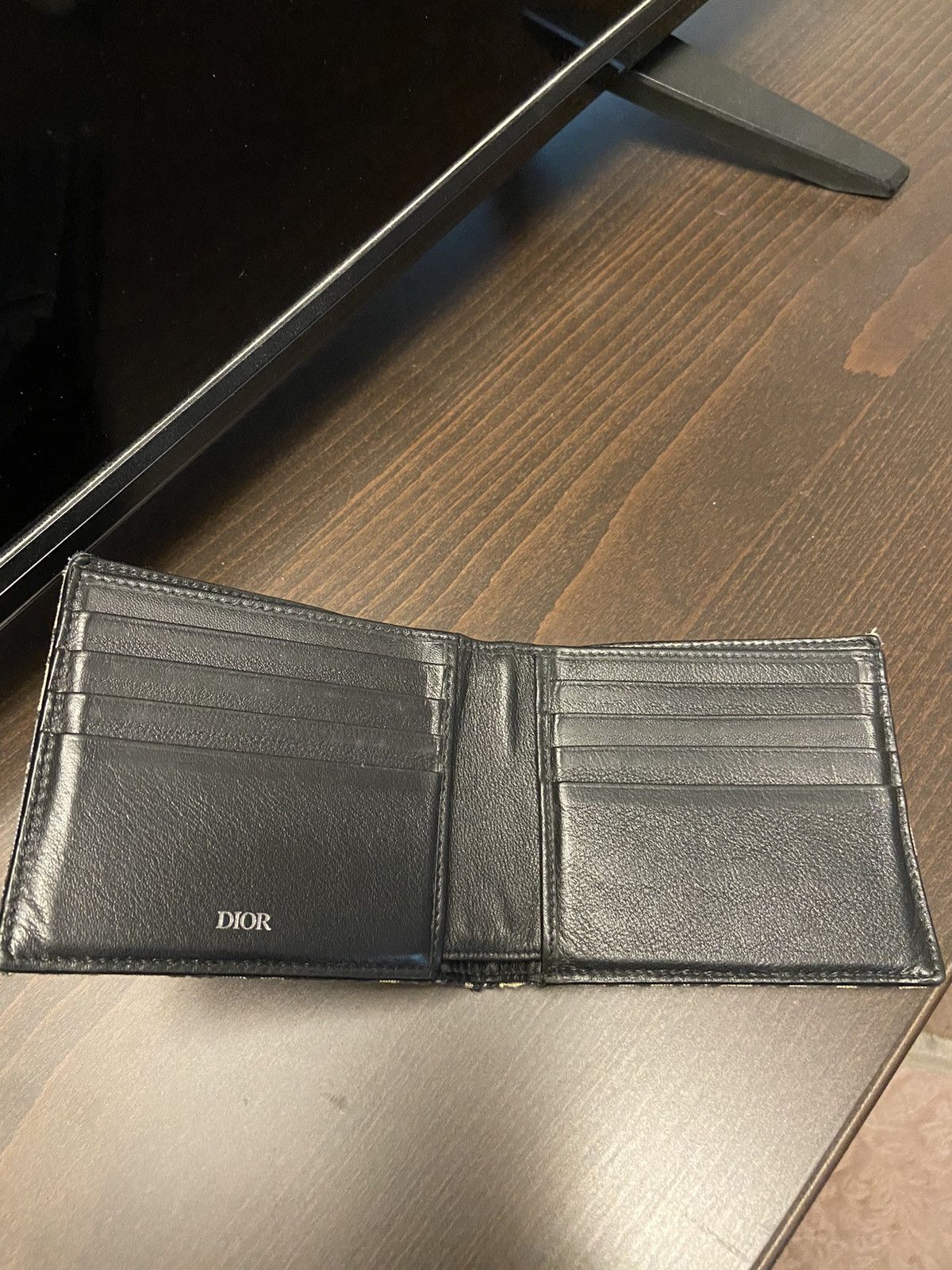 Dior Dior Oblique Monogram Wallet Size ONE SIZE - 4 Thumbnail