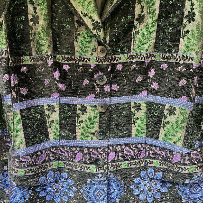 Kenzo KENZO Vintage patchwork long sleeve jacket Size XS / US 0-2 / IT 36-38 - 5 Thumbnail
