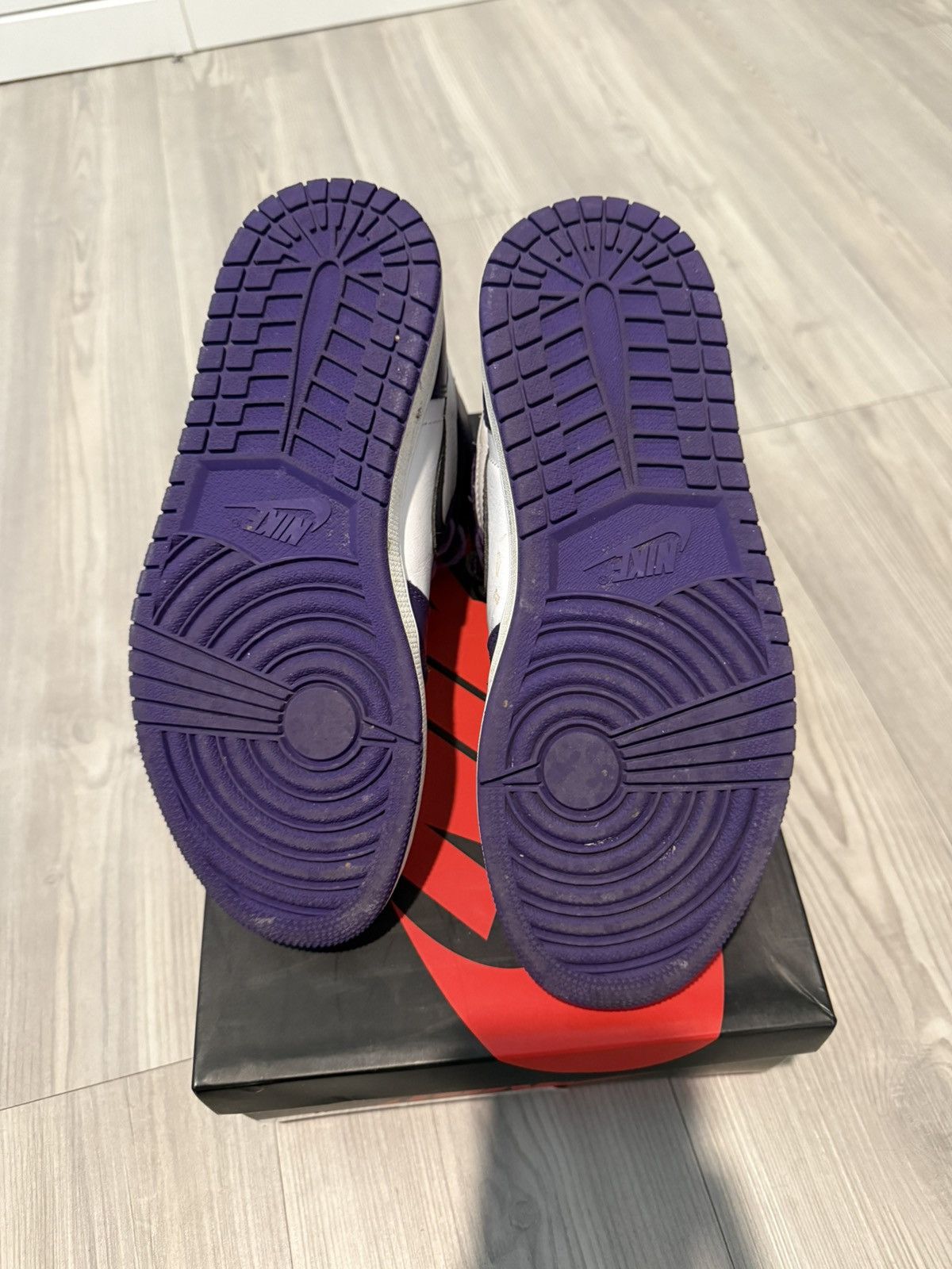 Jordan Brand Jordan 1 court purple Size US 8 / EU 41 - 4 Thumbnail