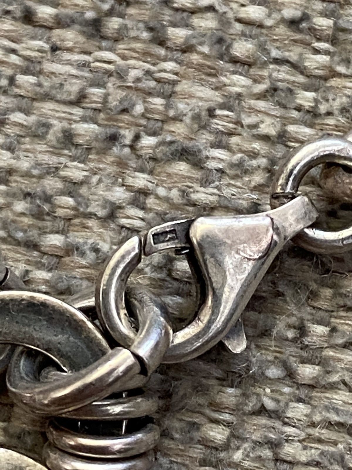 Number (N)ine Crying Heart Paper Chain Bracelet 925 Silver Size ONE SIZE - 5 Thumbnail