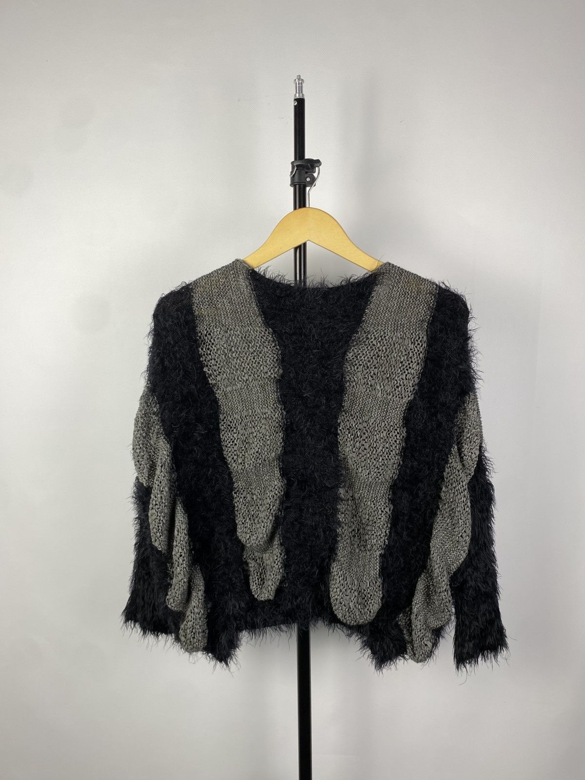 Vintage Y2K Crazy Fuzzy Mohair Sweater Avant-Garde STYLE