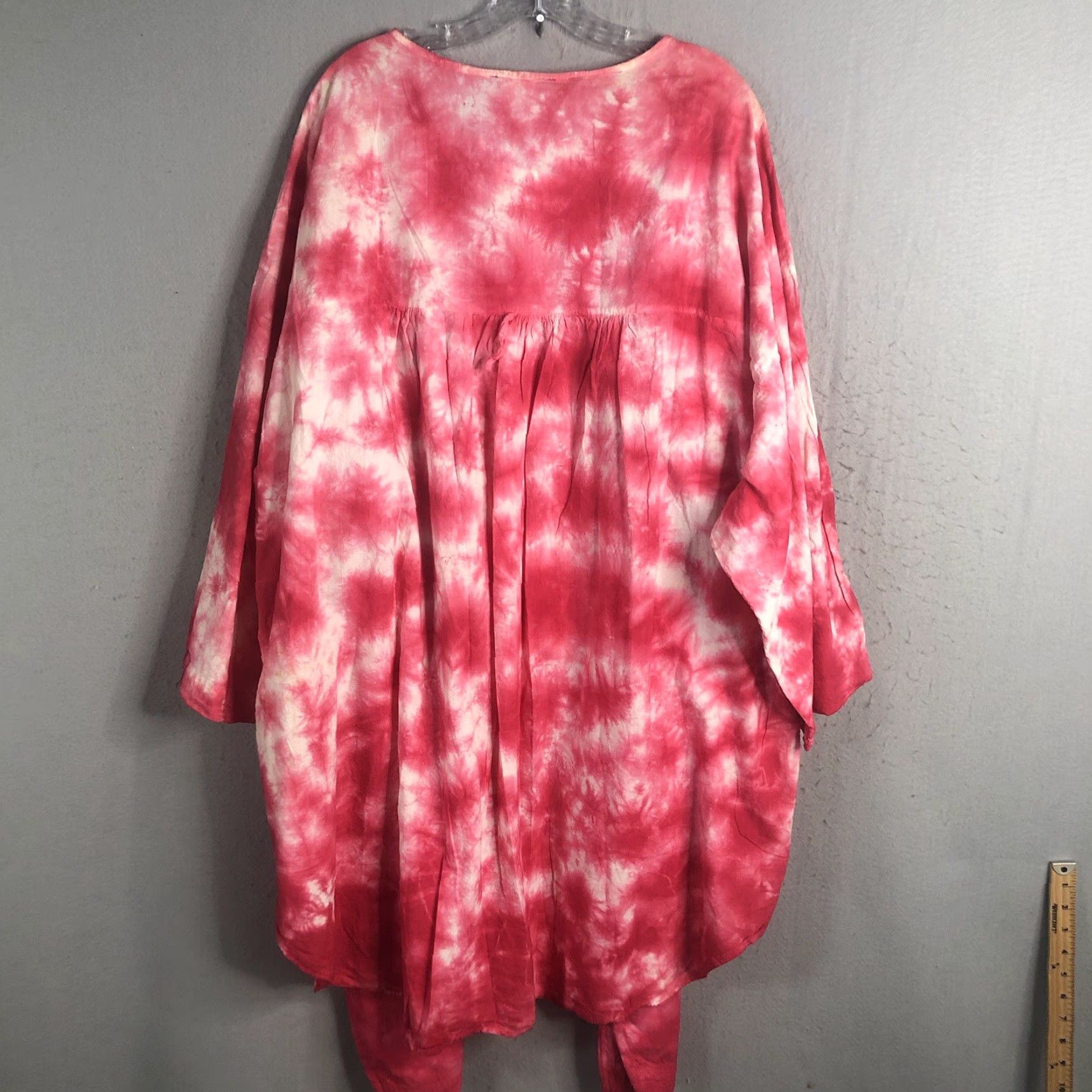 Vintage VINTAGE? No. The African Village Frock Womens One Size Tie Dye Hippie Artsy Boho Set NEW Size US 4 / IT 34 - 4 Thumbnail