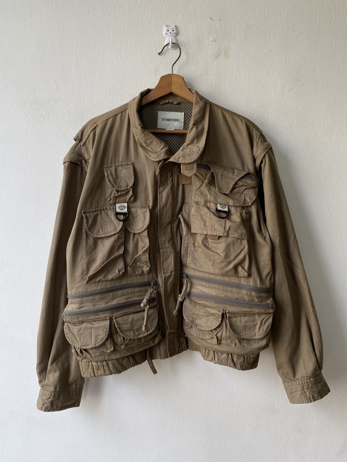 Japanese Brand × Seditionaries Ivy Brothers Tactical Multipocket Sunfaded Jacket Size US M / EU 48-50 / 2 - 4 Thumbnail