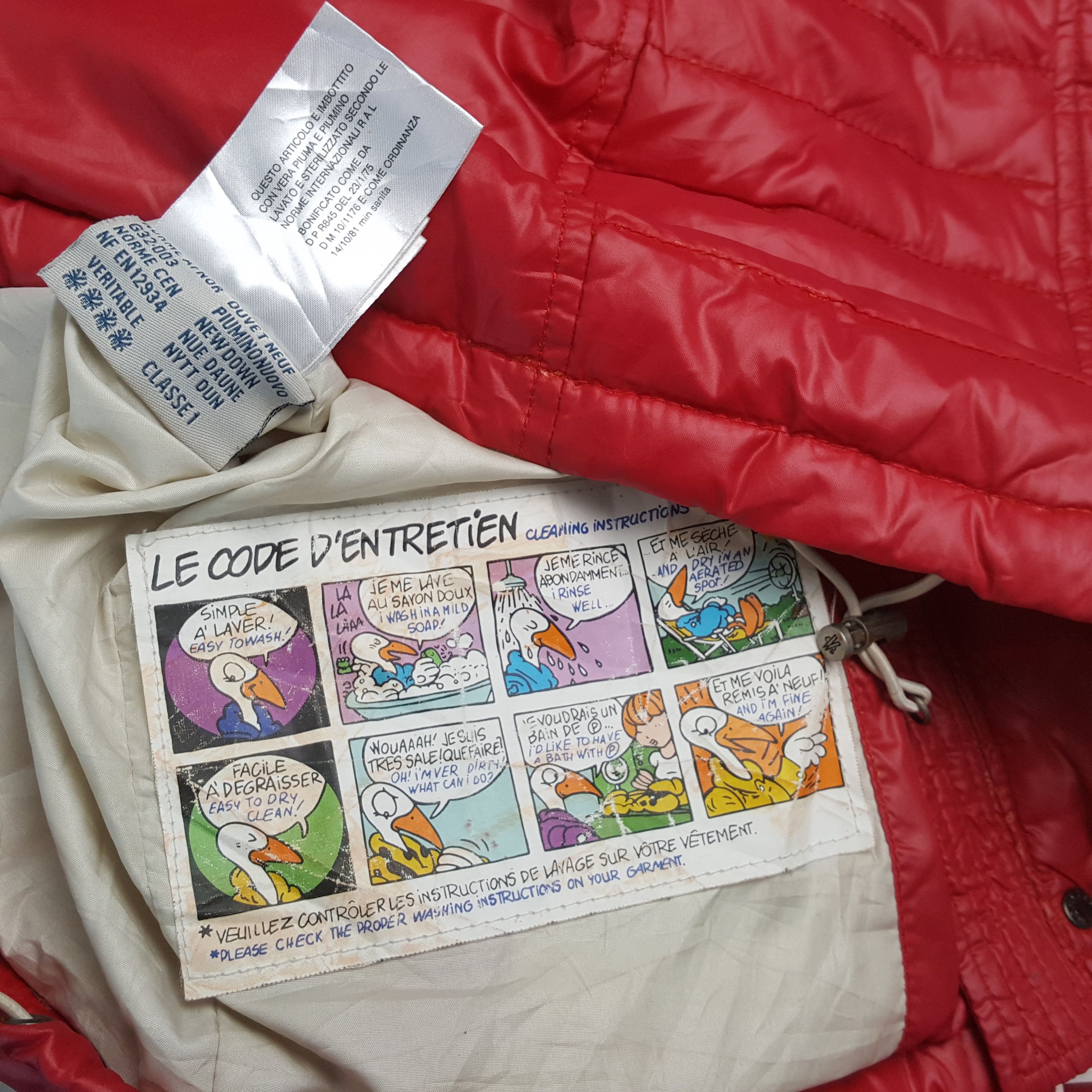 Vintage MONCLER Logo Design Fashion Style Winter Puffer Jacket Size US M / EU 48-50 / 2 - 7 Thumbnail