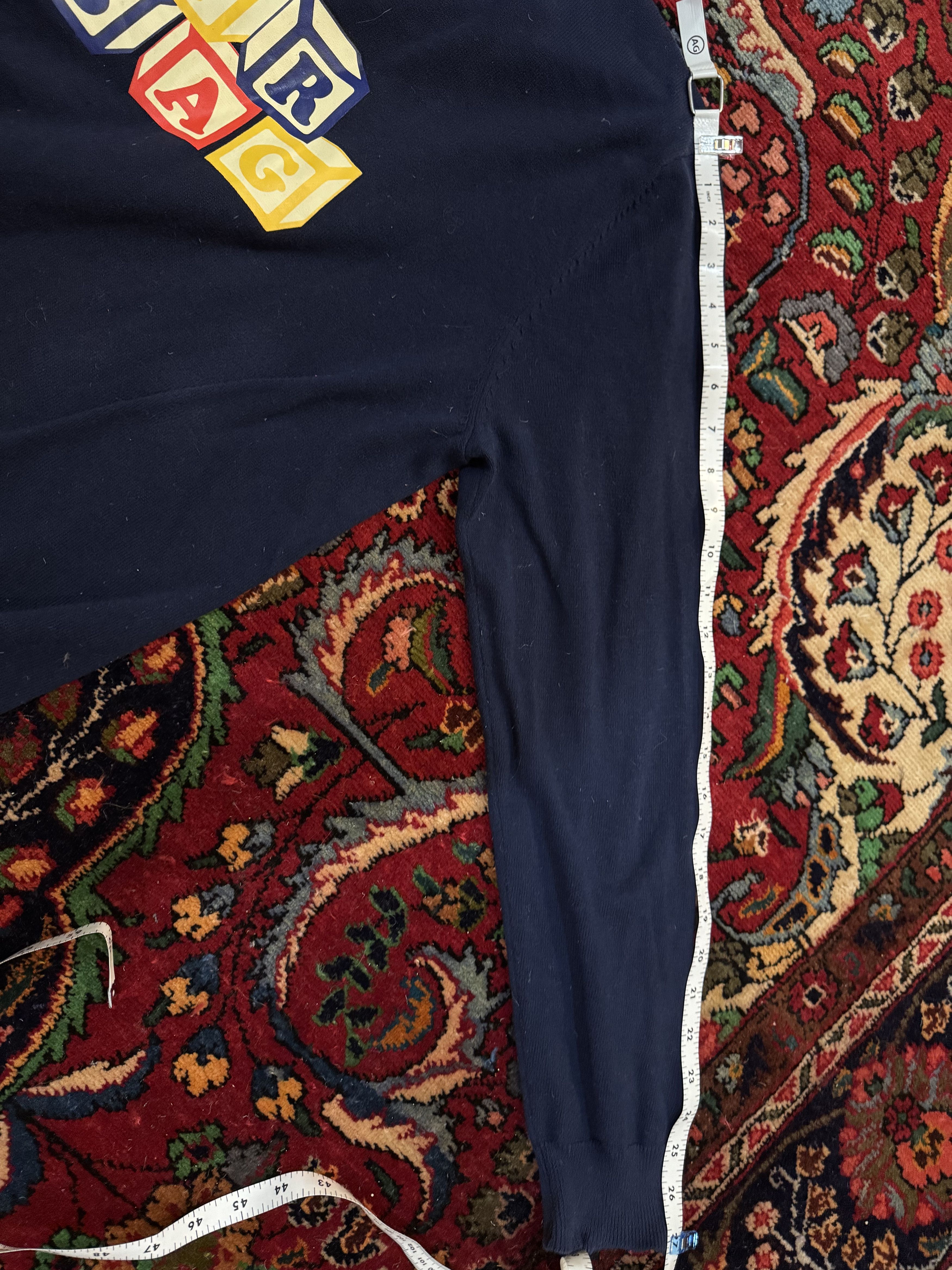 Mutimer Mutimer "Dirtbag" Knit Navy Sweatshirt Size US S / EU 44-46 / 1 - 4 Thumbnail