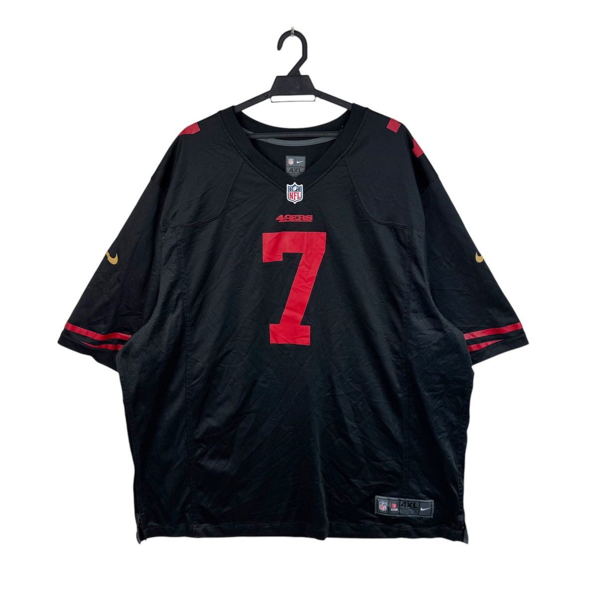 NFL × Nike × Vintage Kaepernick Nike 49ers NFL Jersey *4XL SIZE Size US XXL / EU 58 / 5 - 2 Thumbnail