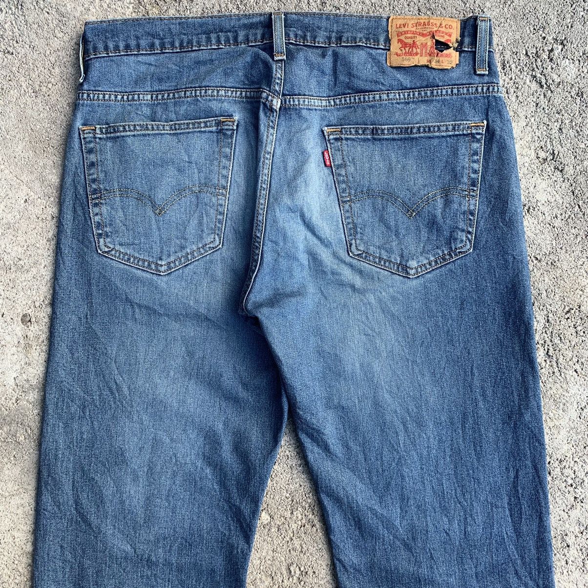 Levi's Levis 569 Distressed Denim Jeans Pants W37 Size US 37 - 9 Thumbnail