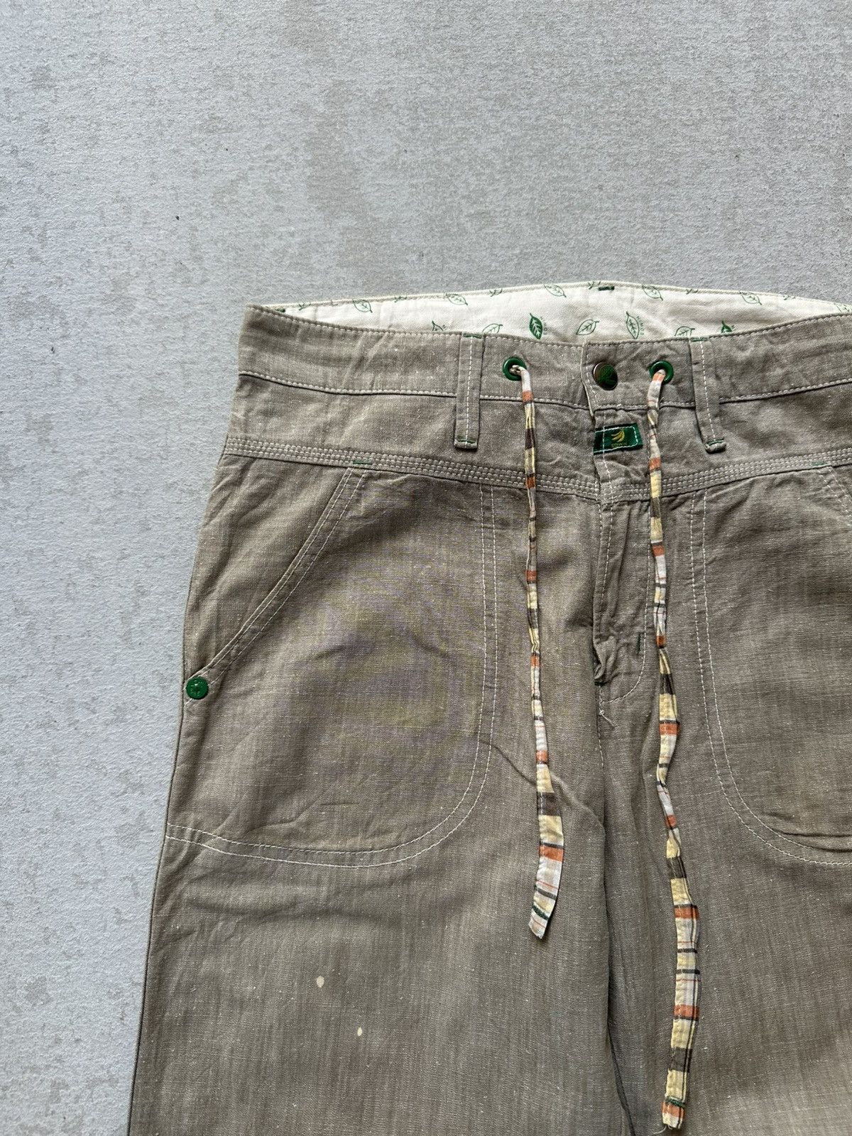 Vintage 702RS Vintage EDWIN TOKYO-JAPAN Jean Roll Ups Denim Pants Size US 33 - 3 Thumbnail