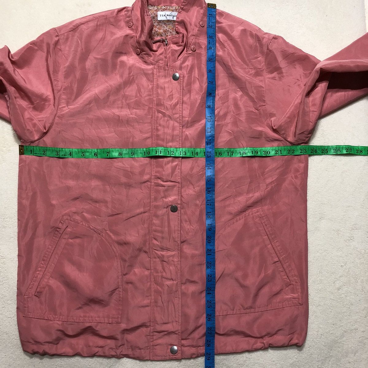 Japanese Brand × Vintage Japanese Brand ISK NATURAL Ladies Light Jacket Size XL / US 12-14 / IT 48-50 - 12 Thumbnail