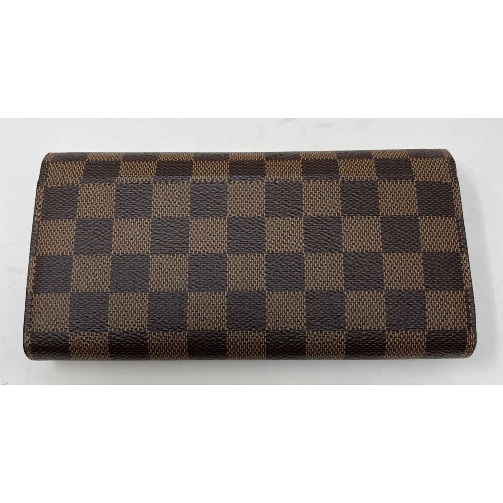 Louis Vuitton LOUIS VUITTON Sarah Long Envelope Wallet Damier Ebene Size ONE SIZE - 7 Thumbnail