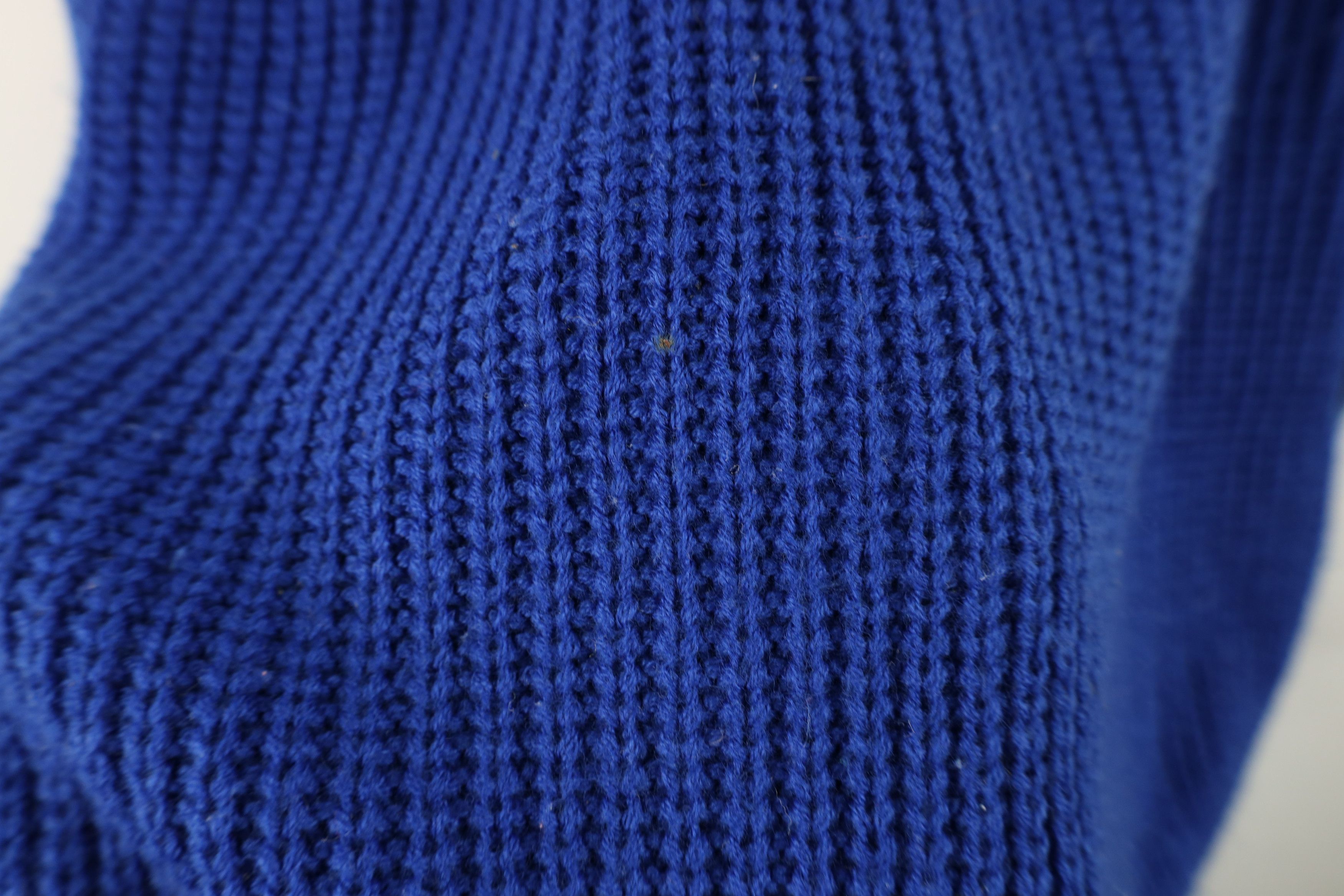 Vintage Vintage 90s Streetwear Chunky Ribbed Knit Henley Sweater Size US XL / EU 56 / 4 - 6 Thumbnail