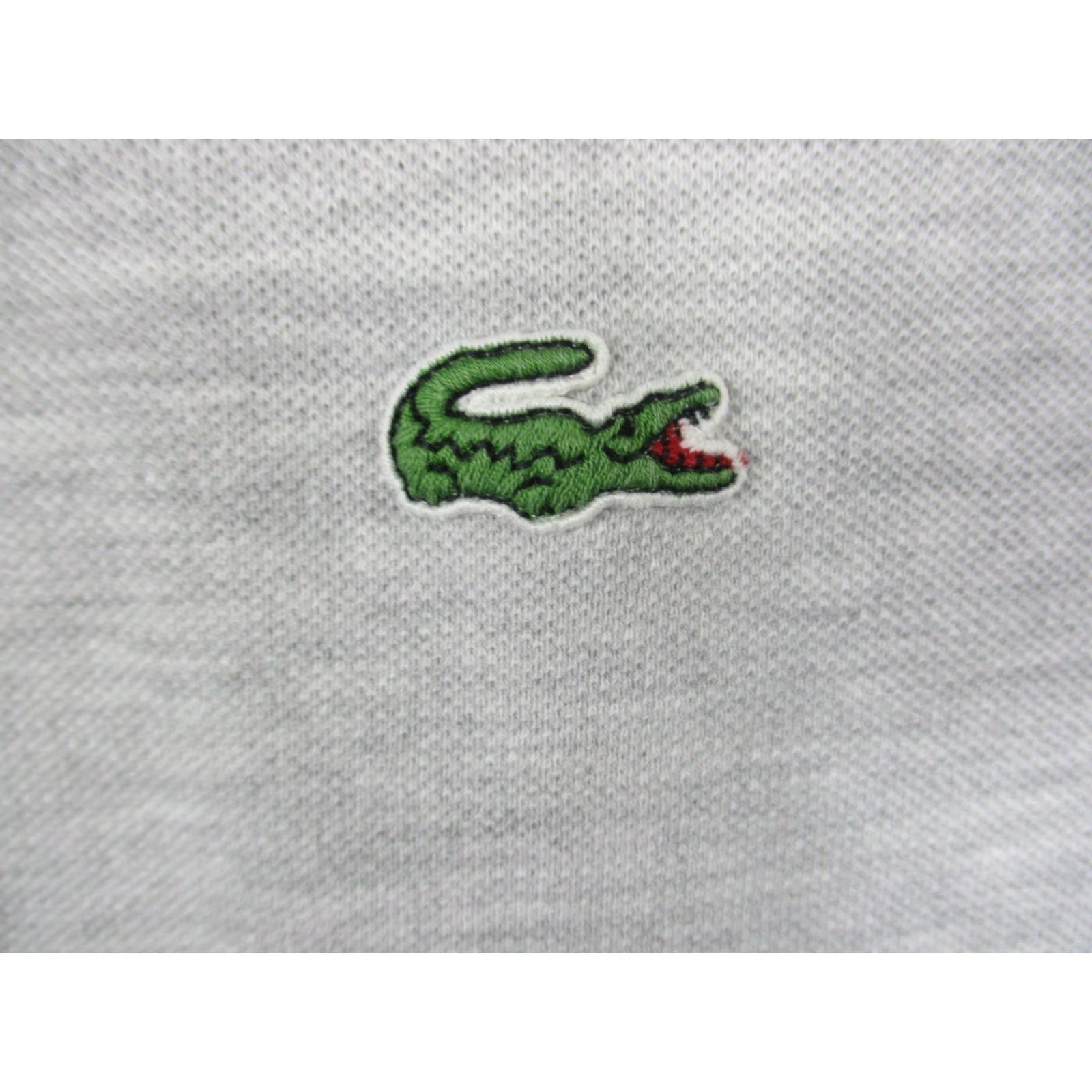 Lacoste Lacoste Polo Shirt Mens Size 7 Gator Logo Short Sleeve Gray Polo Shirt Lacoste Regular Knit 100% Cotton Gator Logo Shirt Mens Size US M / EU 48-50 / 2 - 3 Thumbnail