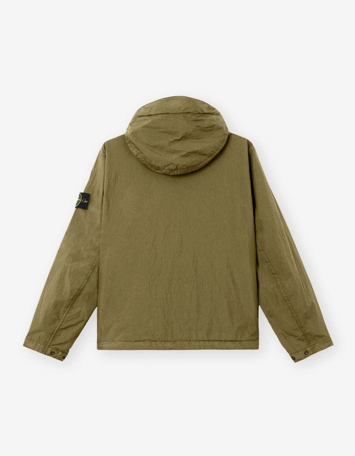 Stone Island Stone Island Green Crinkle Reps NY Jacket Size US XL / EU 56 / 4 - 2 Thumbnail