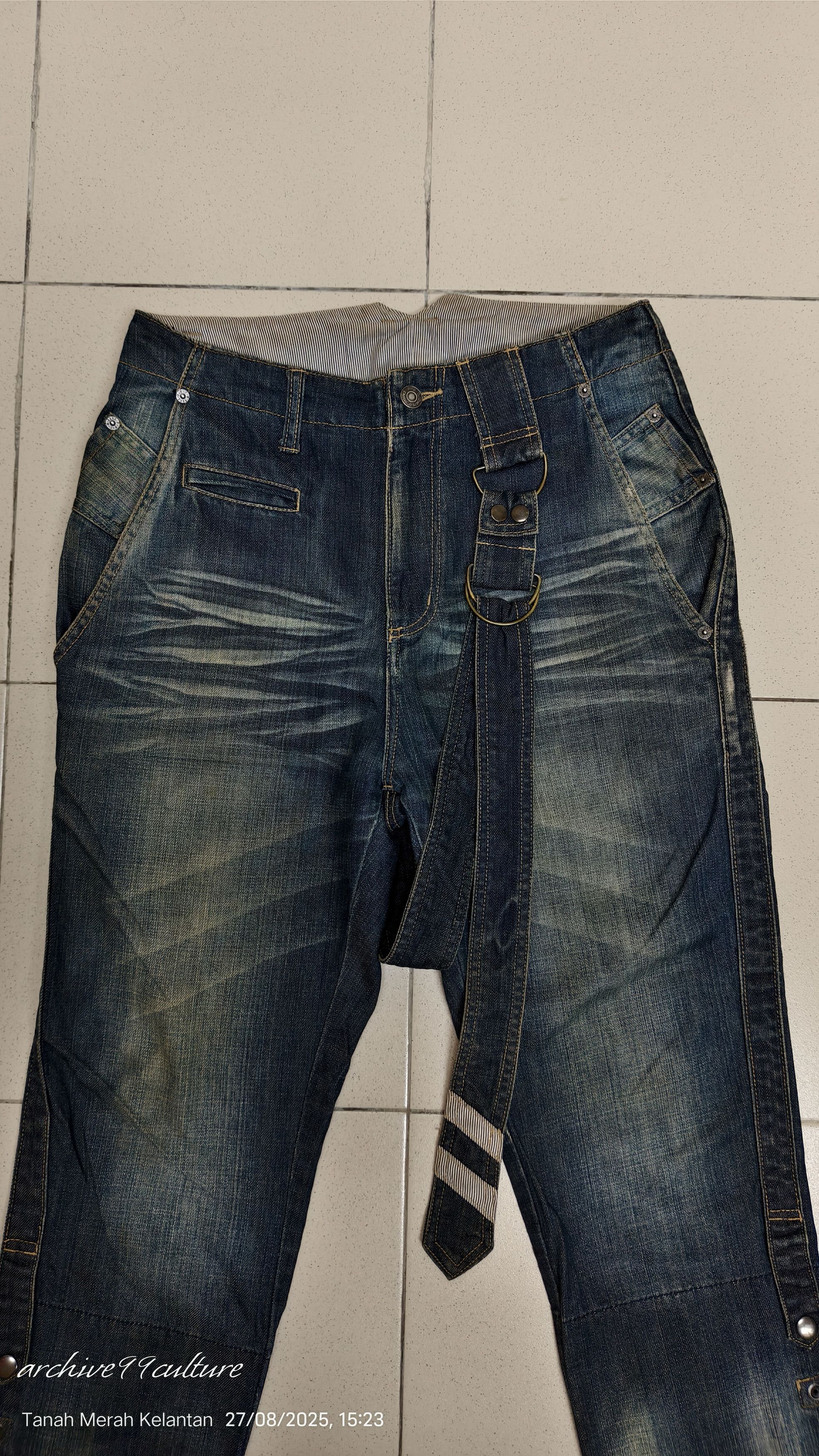 PPFM Fw2000 PPFM Bondage jeans Size US 31 - 2 Thumbnail