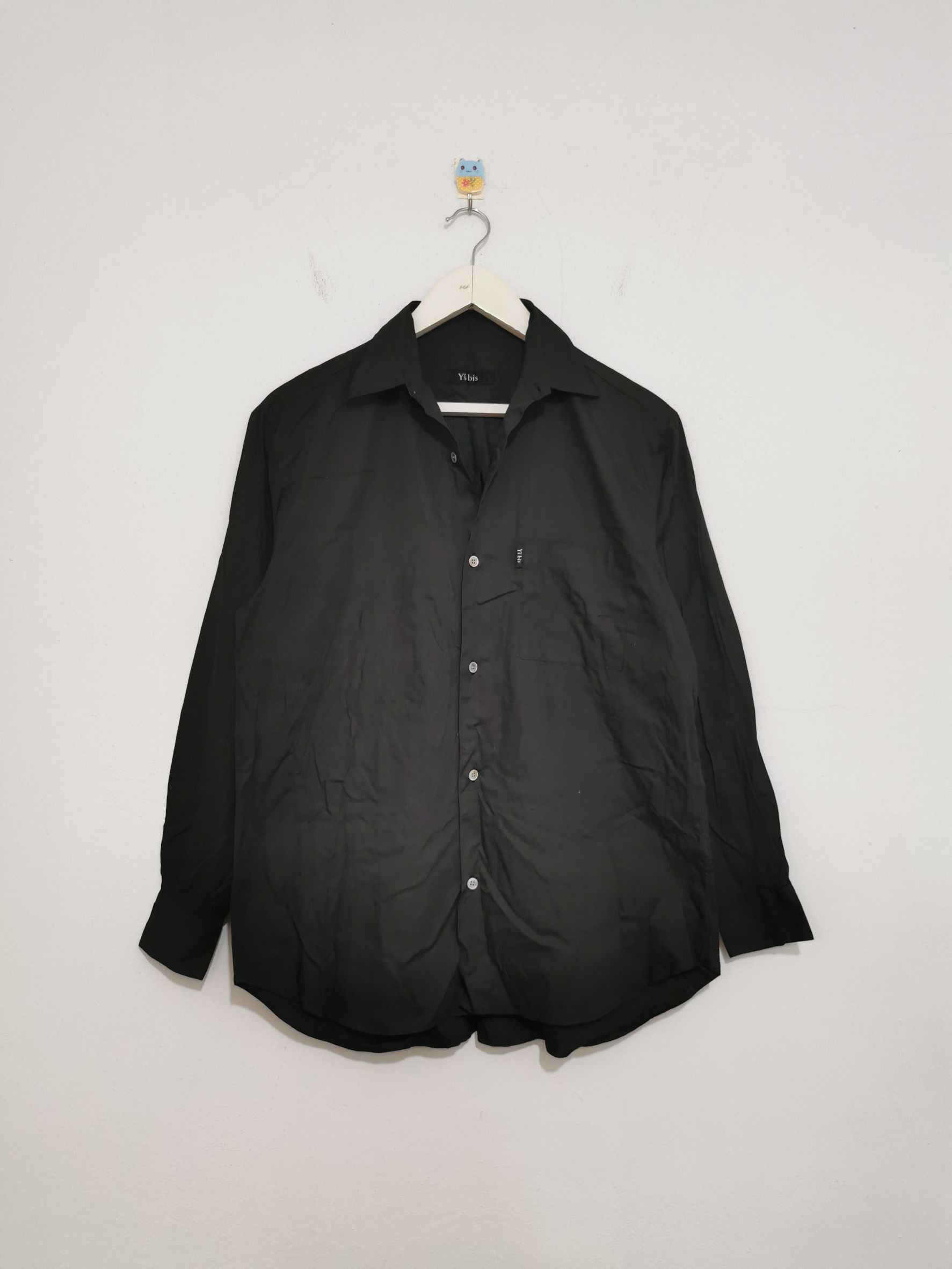 Yohji Yamamoto 🔴yohji yamamoto black shirt🔴 Size US M / EU 48-50 / 2 - 1 Thumbnail