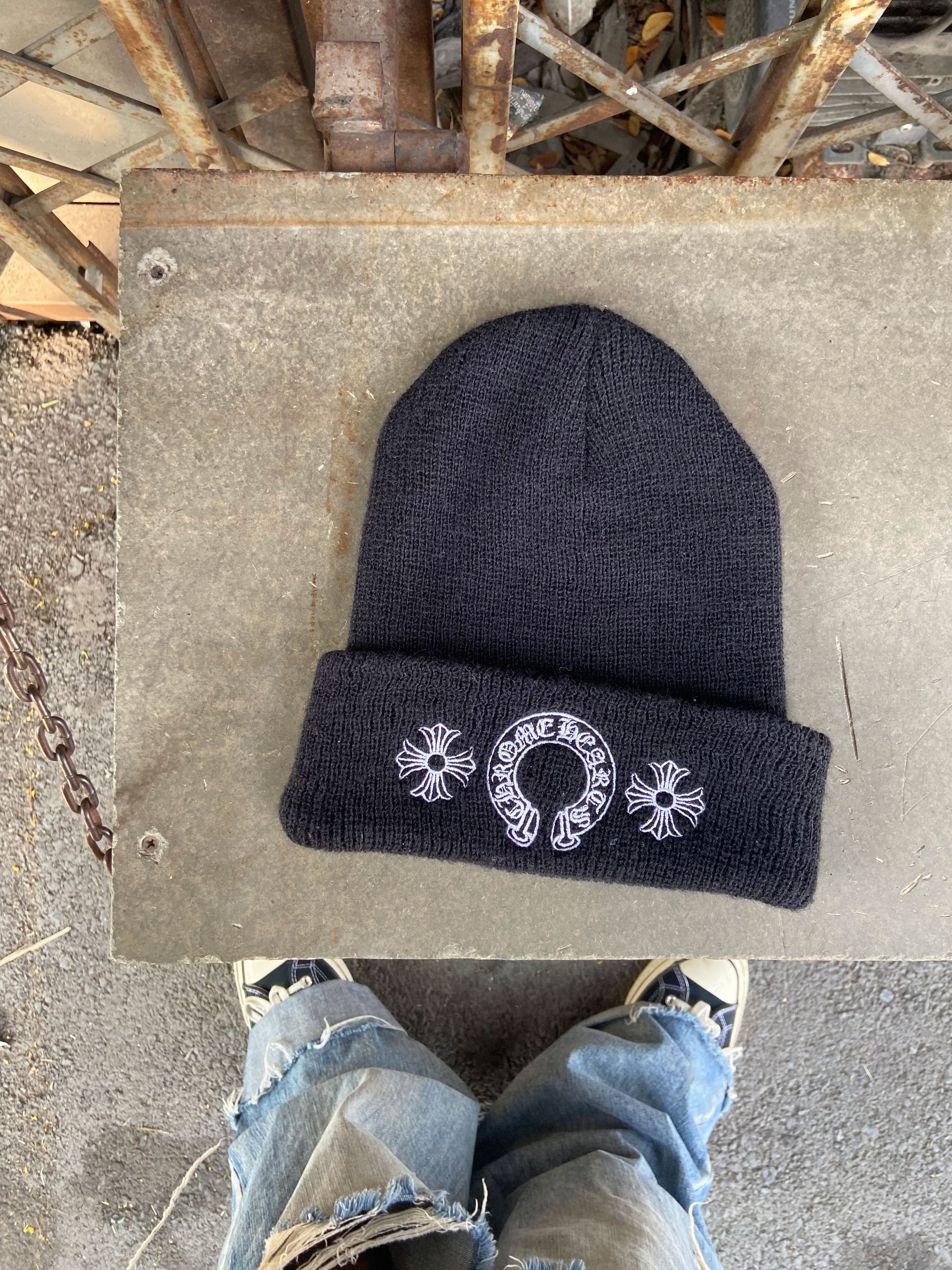 Chrome Hearts Horseshoe Beanie | Grailed