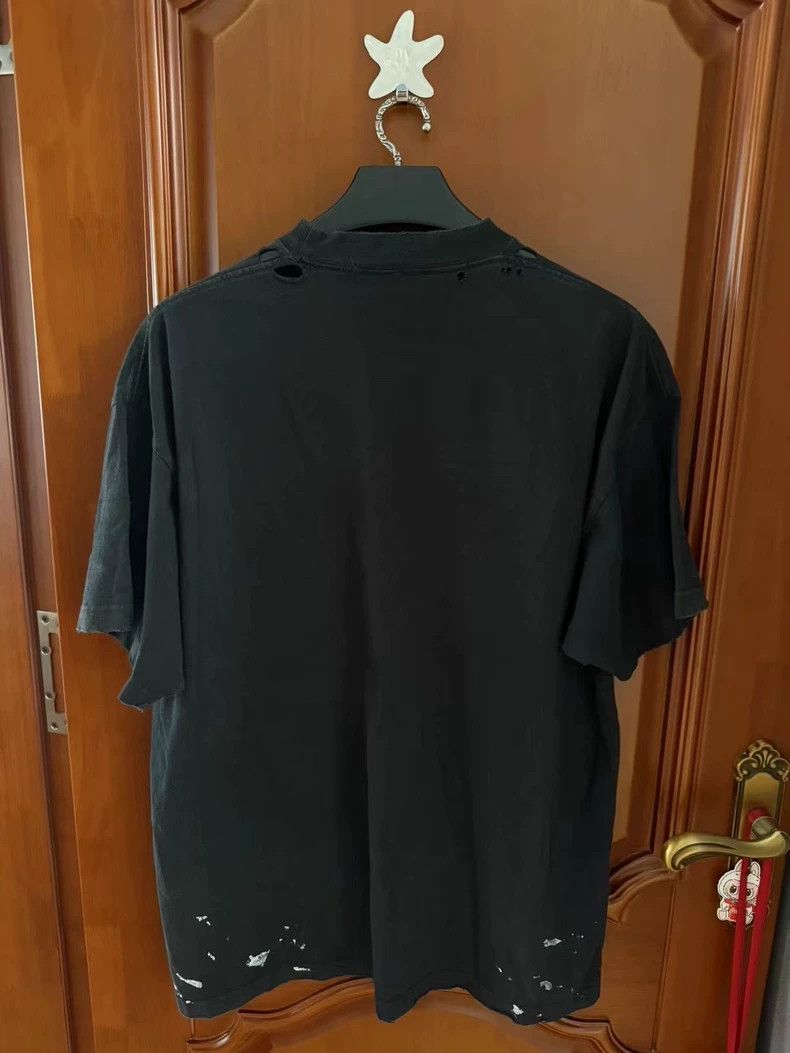 Balenciaga Balenciaga Flame splash ink short sleeve Size US S / EU 44-46 / 1 - 2 Thumbnail