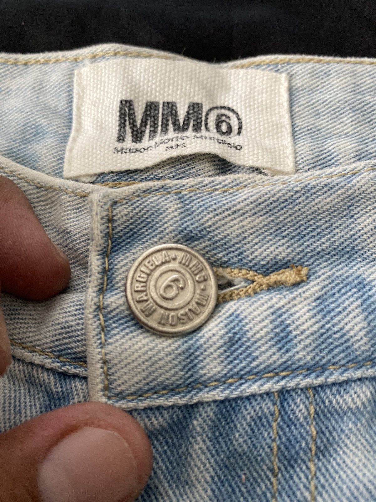 MM6 MM6 Maison Margiela Distressed Jeans Size 26" / US 2 / IT 38 - 6 Thumbnail