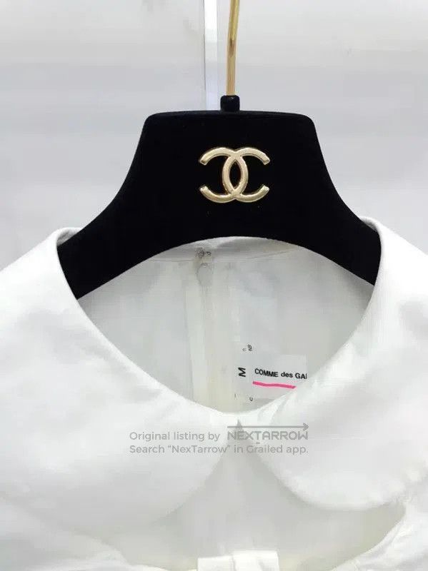 Comme des Garcons COMME des GARÇONS White Cotton Long Sleeve Top . Size M / US 6-8 / IT 42-44 - 2 Thumbnail
