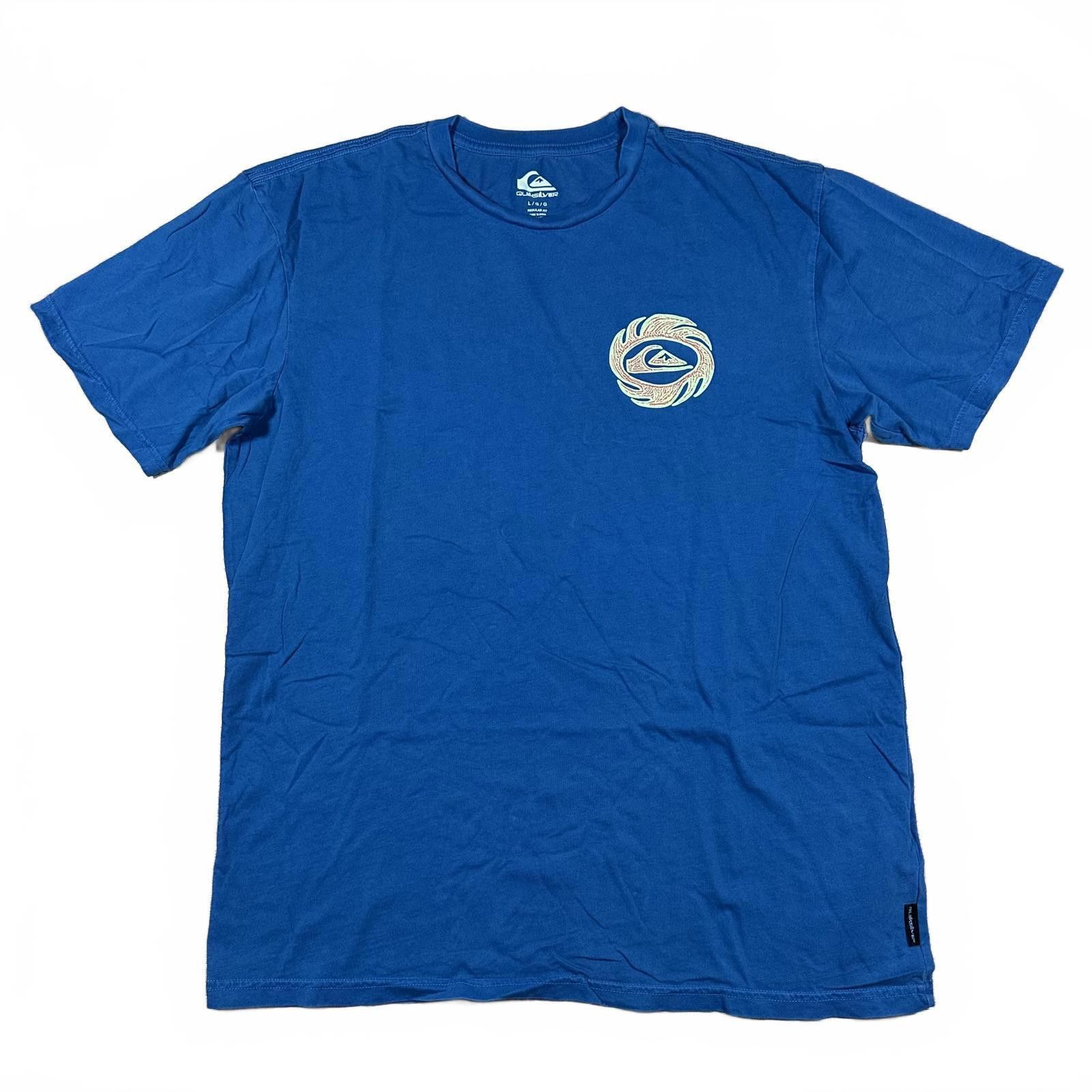 Quiksilver Quiksilver Men T-shirt L Blue Graphic Logo Size US L / EU 52-54 / 3 - 1 Thumbnail