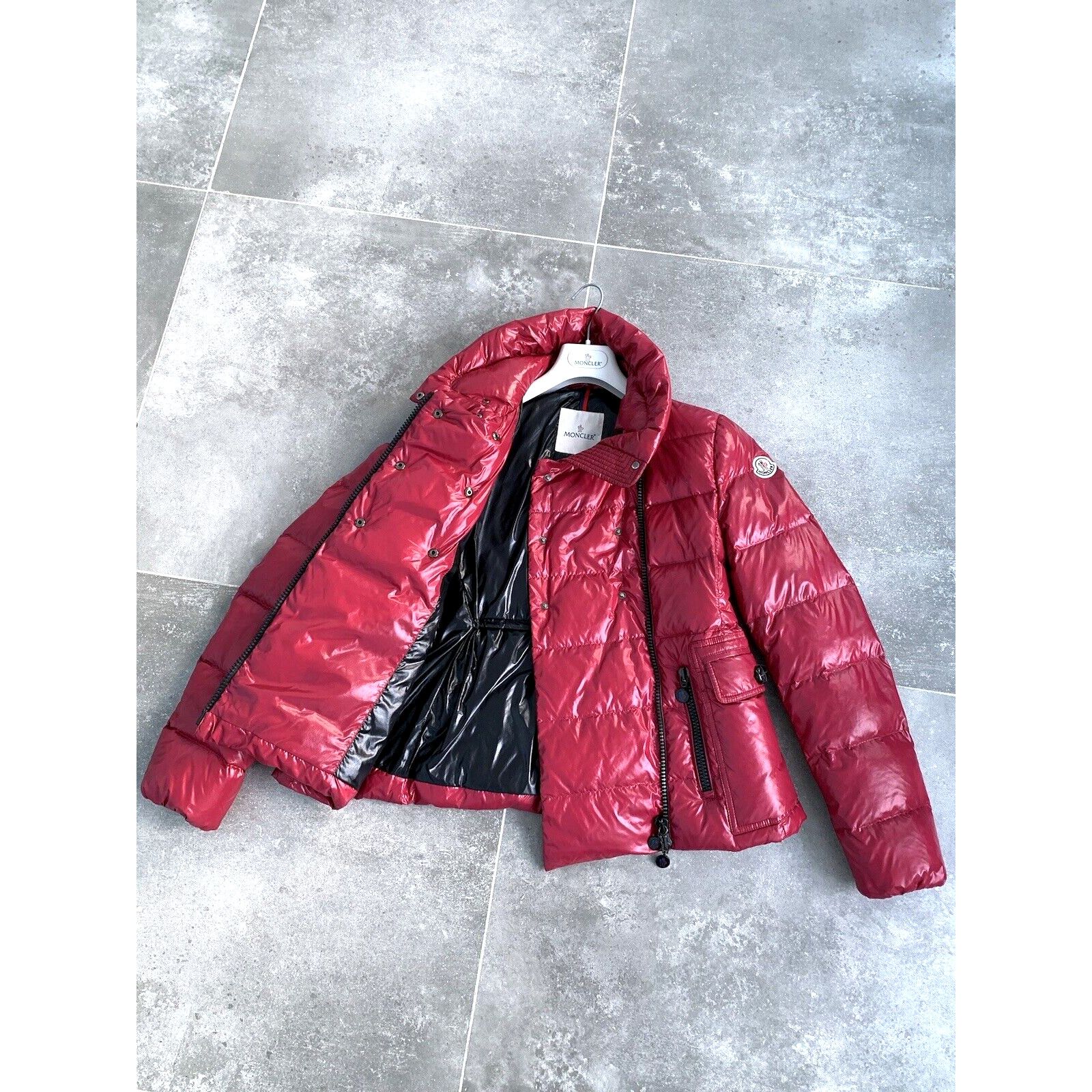 Moncler Women's MONCLER DAIM Down Puffer Pea Coat Jacket SZ 2 S - M Size S / US 4 / IT 40 - 13 Thumbnail