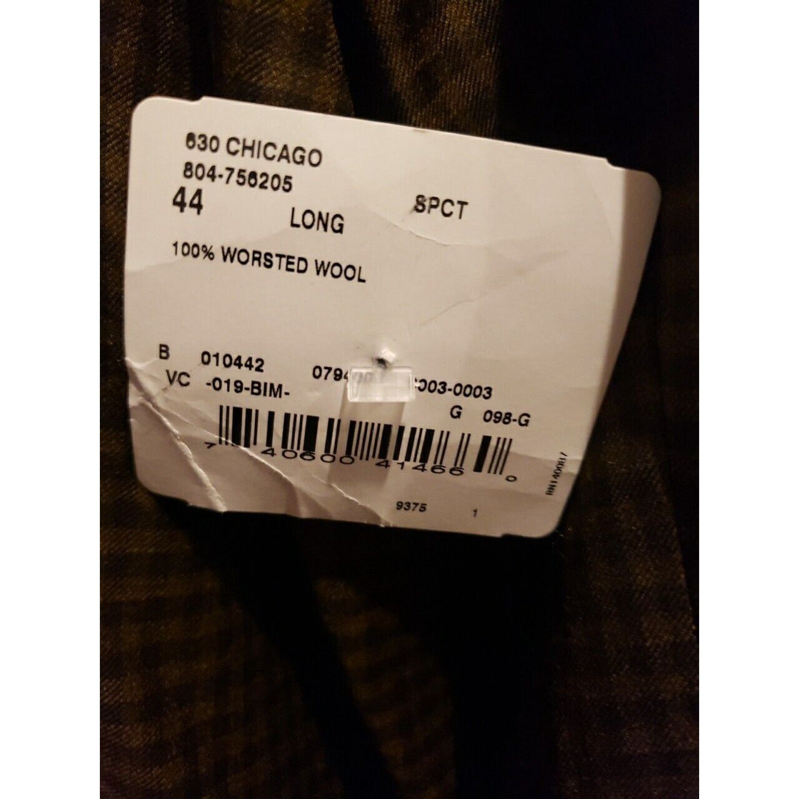 Other NEW Walter Morton Sport Coat Men 44 L Size 44L - 7 Thumbnail