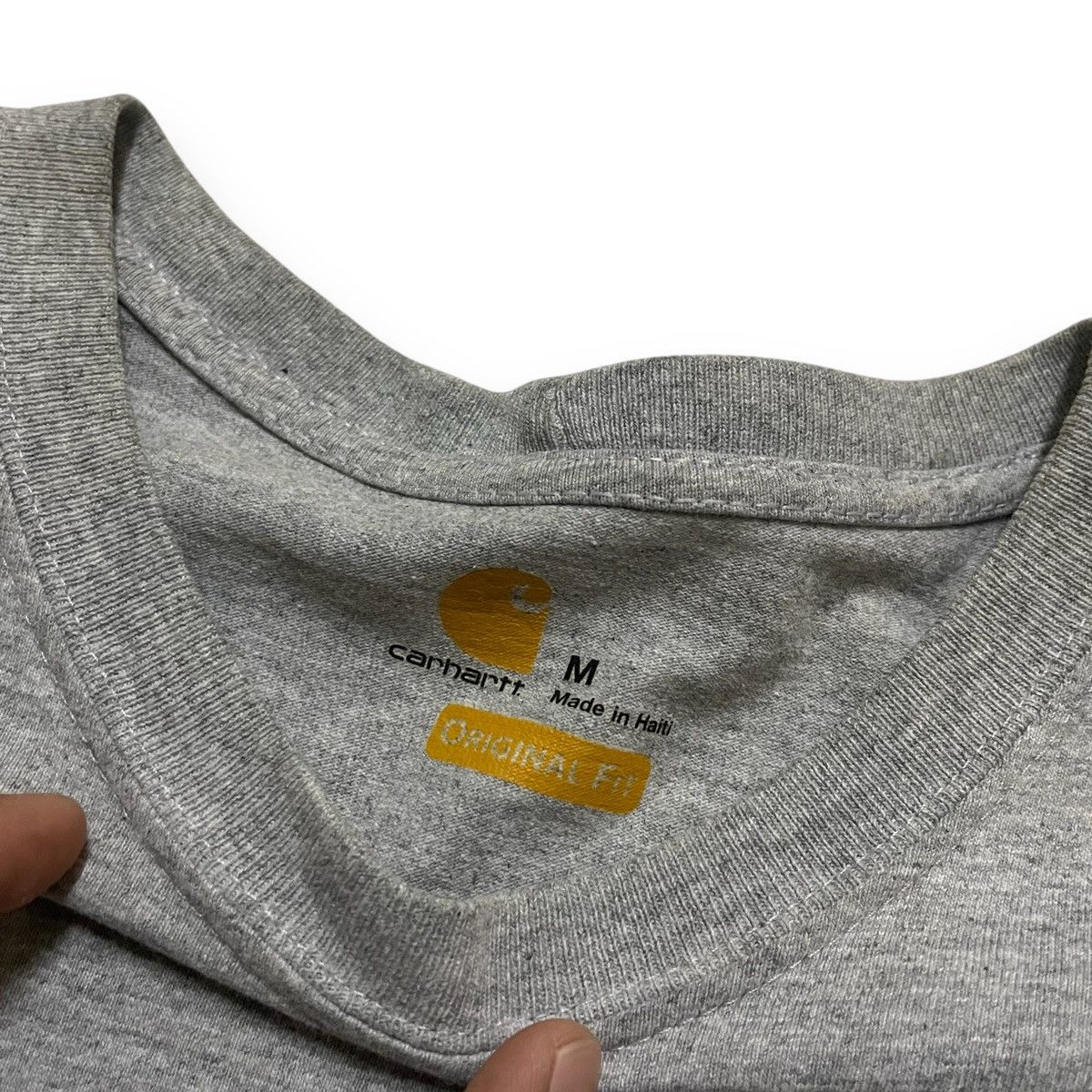 Carhartt Original Croptop Diy Carhartt Pocket T Longsleeve Size US M / EU 48-50 / 2 - 6 Thumbnail