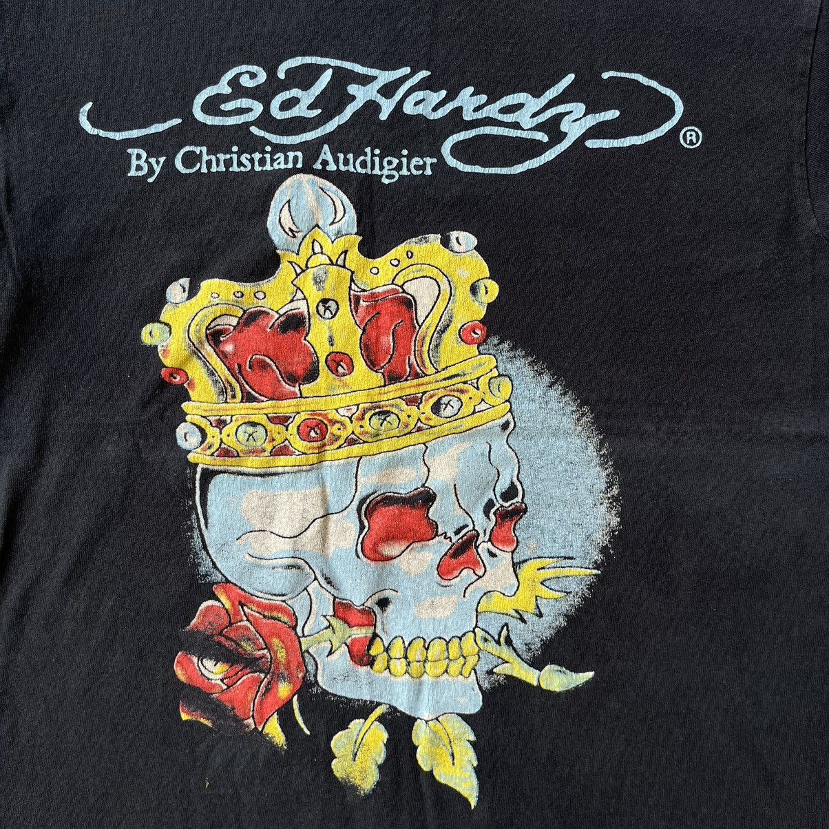 Christian Audigier × Ed Hardy Vintage Y2k Ed Hardy By Christian Audigier Skull Size US S / EU 44-46 / 1 - 4 Thumbnail