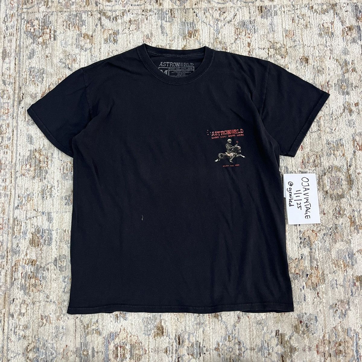 Travis Scott Astroworld Tour Wish You Were Here Size US M / EU 48-50 / 2 - 3 Thumbnail
