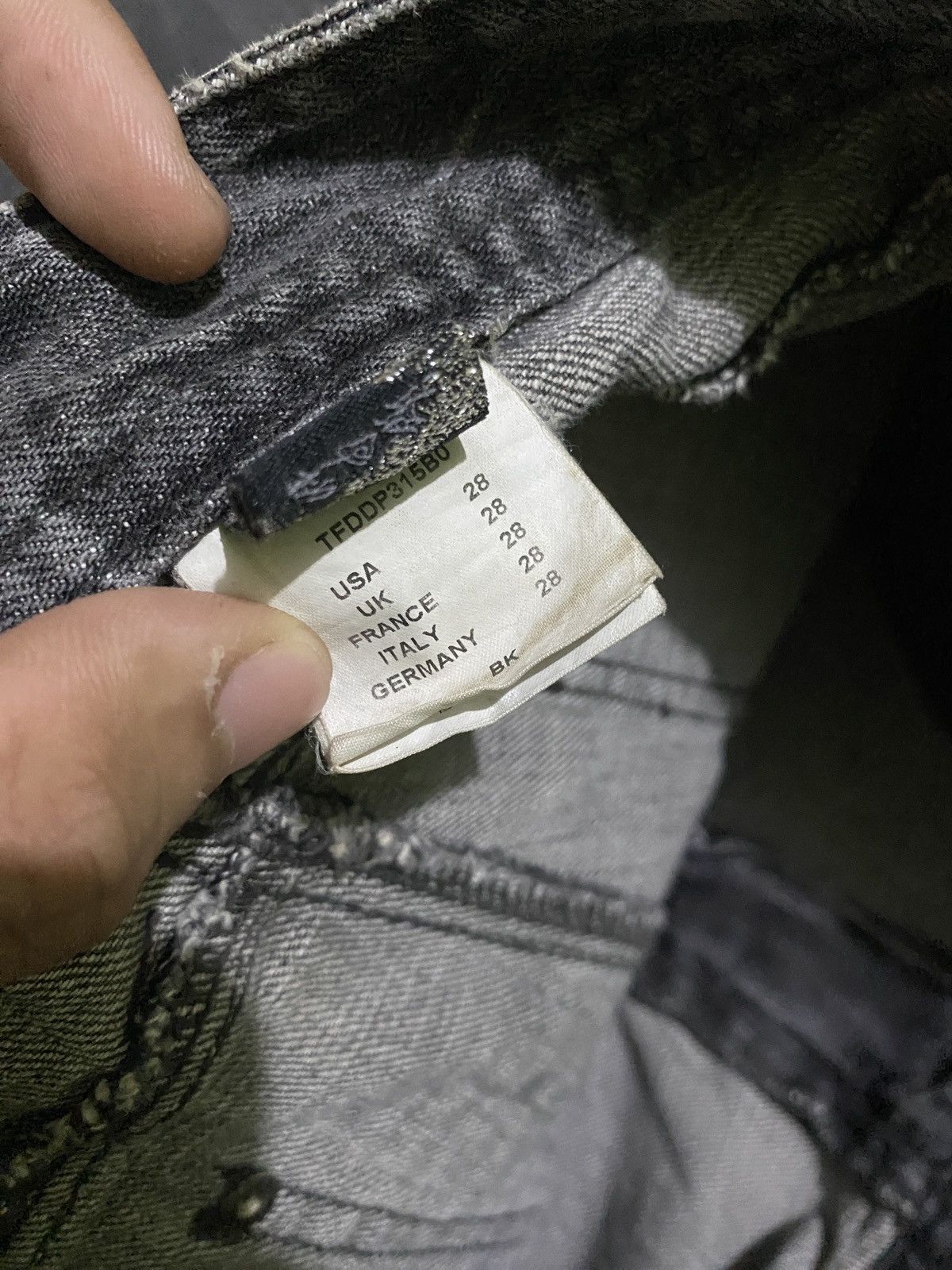 Japanese Brand TANKUS JEANS Size US 30 / EU 46 - 10 Thumbnail