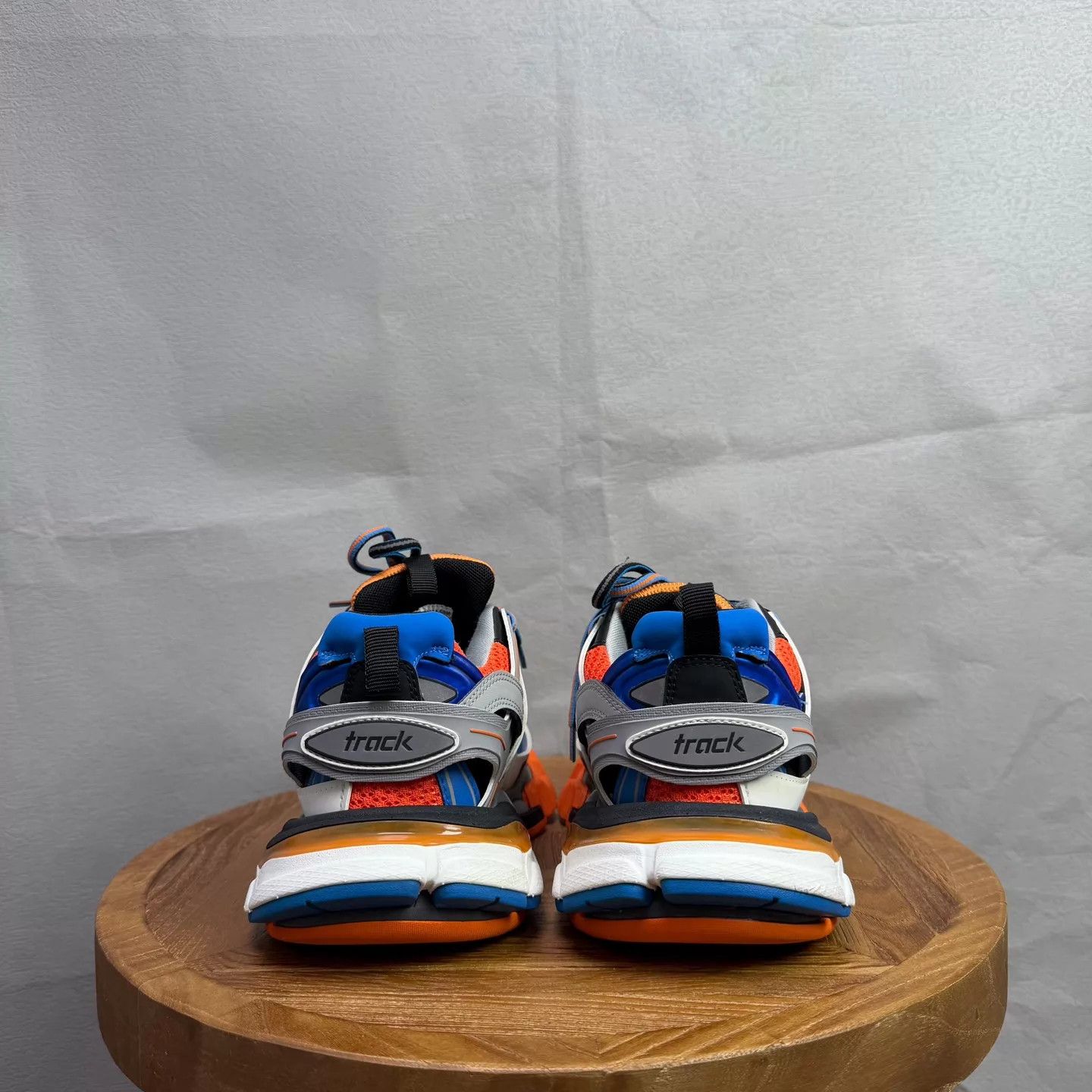 Balenciaga Balenciaga Track White Blue Orange 37 EU 99 New Size US 6.5 / IT 36.5 - 6 Thumbnail
