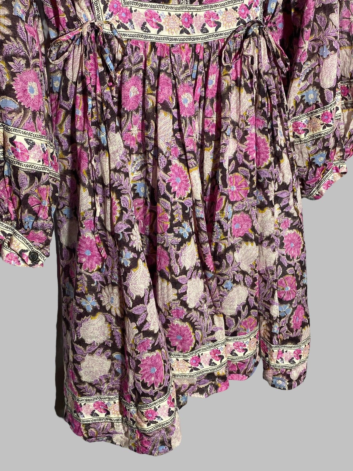 Isabel Marant Etoile Isabel Marant Etoile Gilinesia RRP 425£ Floral Print Dress Size S / US 4 / IT 40 - 5 Thumbnail