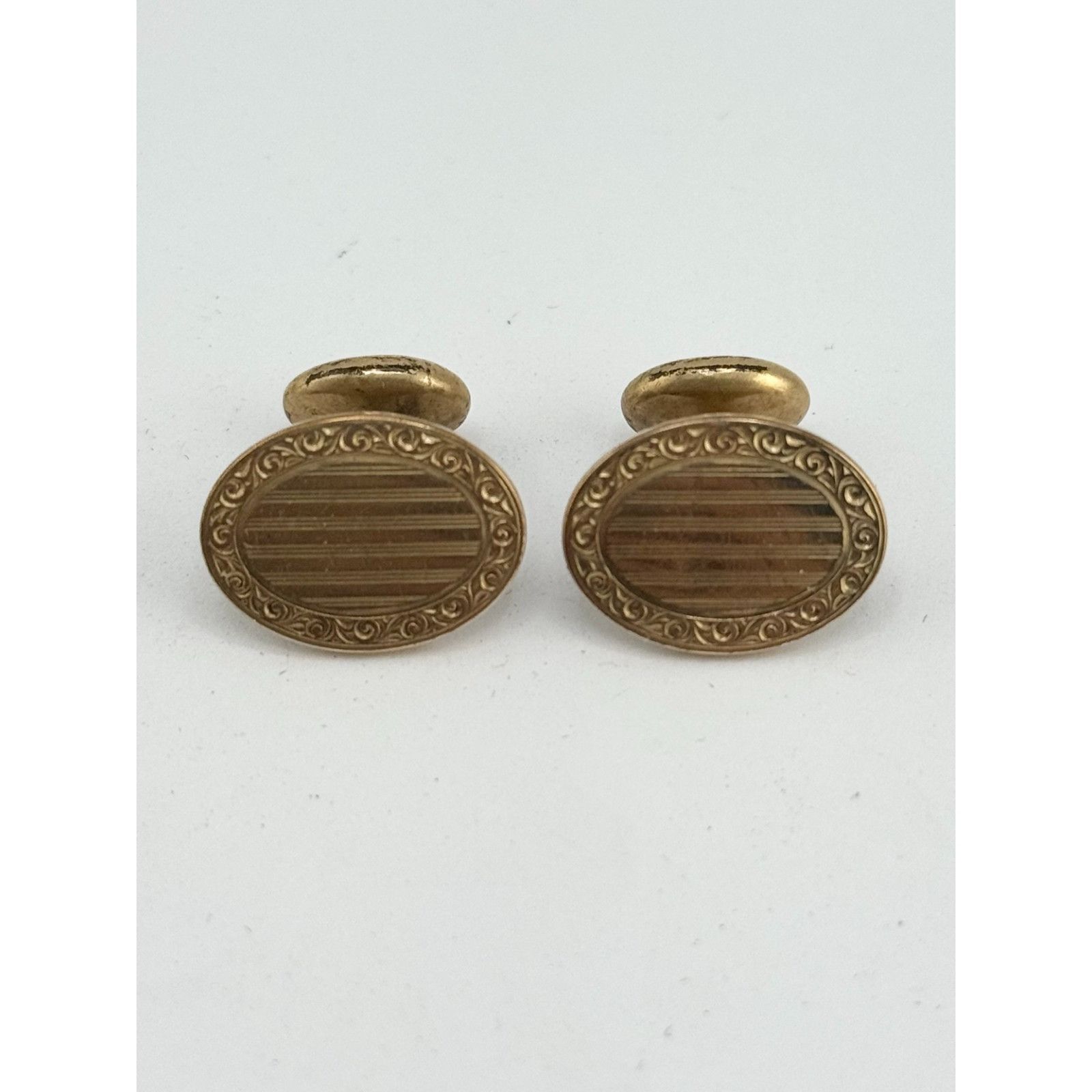 Vintage Vintage estate Krementz plated cuff links Size ONE SIZE - 4 Thumbnail
