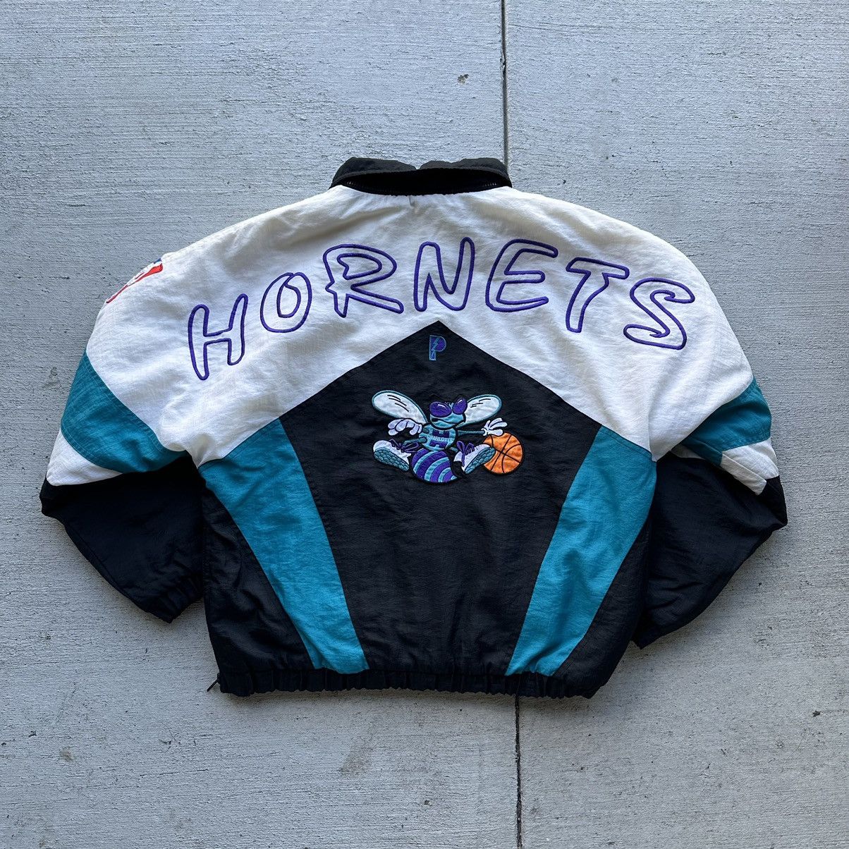 NBA × Pro Player × Vintage Vintage 90s Charlotte Hornets by NBA × Pro Player × Vintage Vintage 90s Charlotte Hornets by