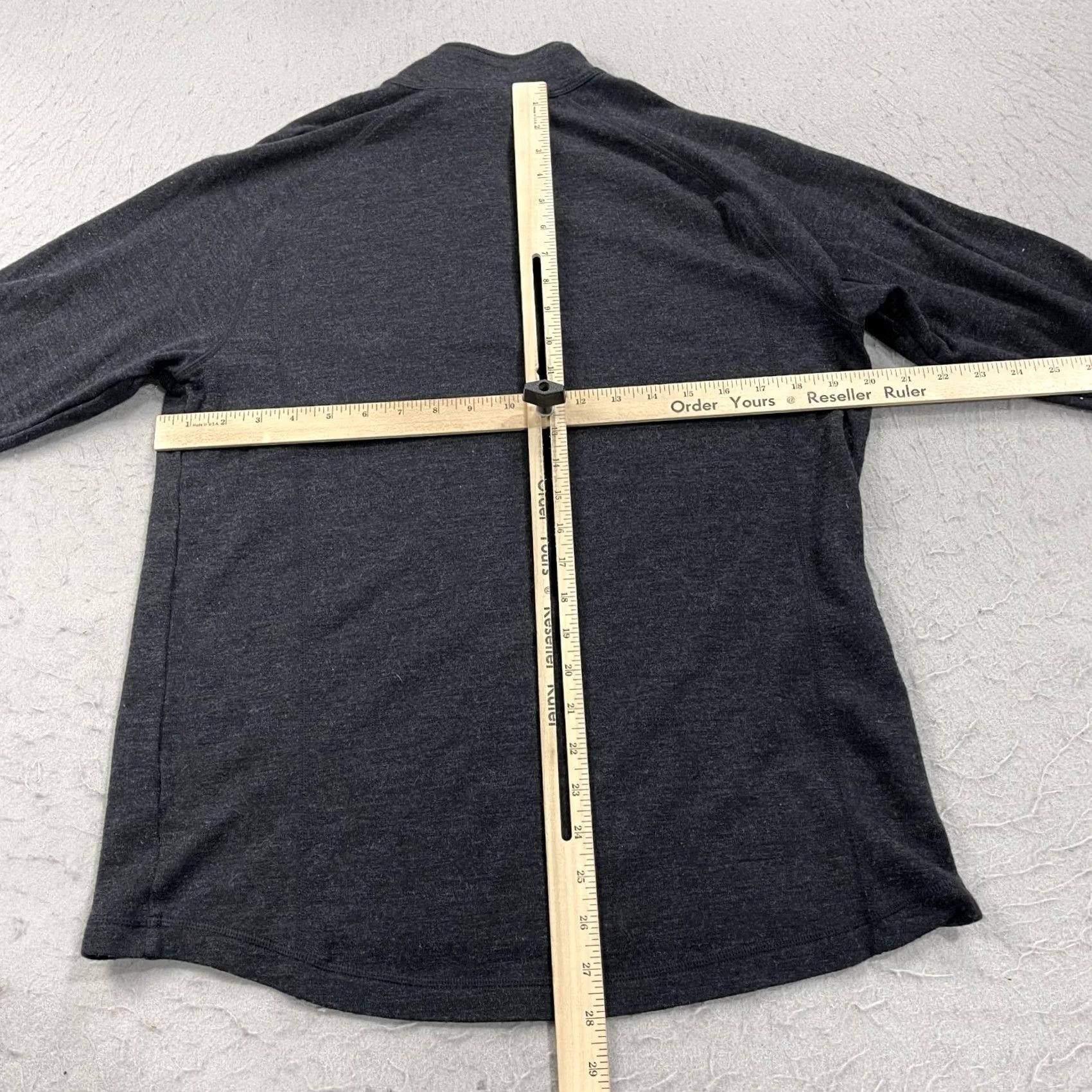 Vintage L.L. Bean Jacket Mens LT Gray Wool Pullover 1/4 Zip Big & Tall Sweater Winter Fall Mens Size US L / EU 52-54 / 3 - 6 Thumbnail