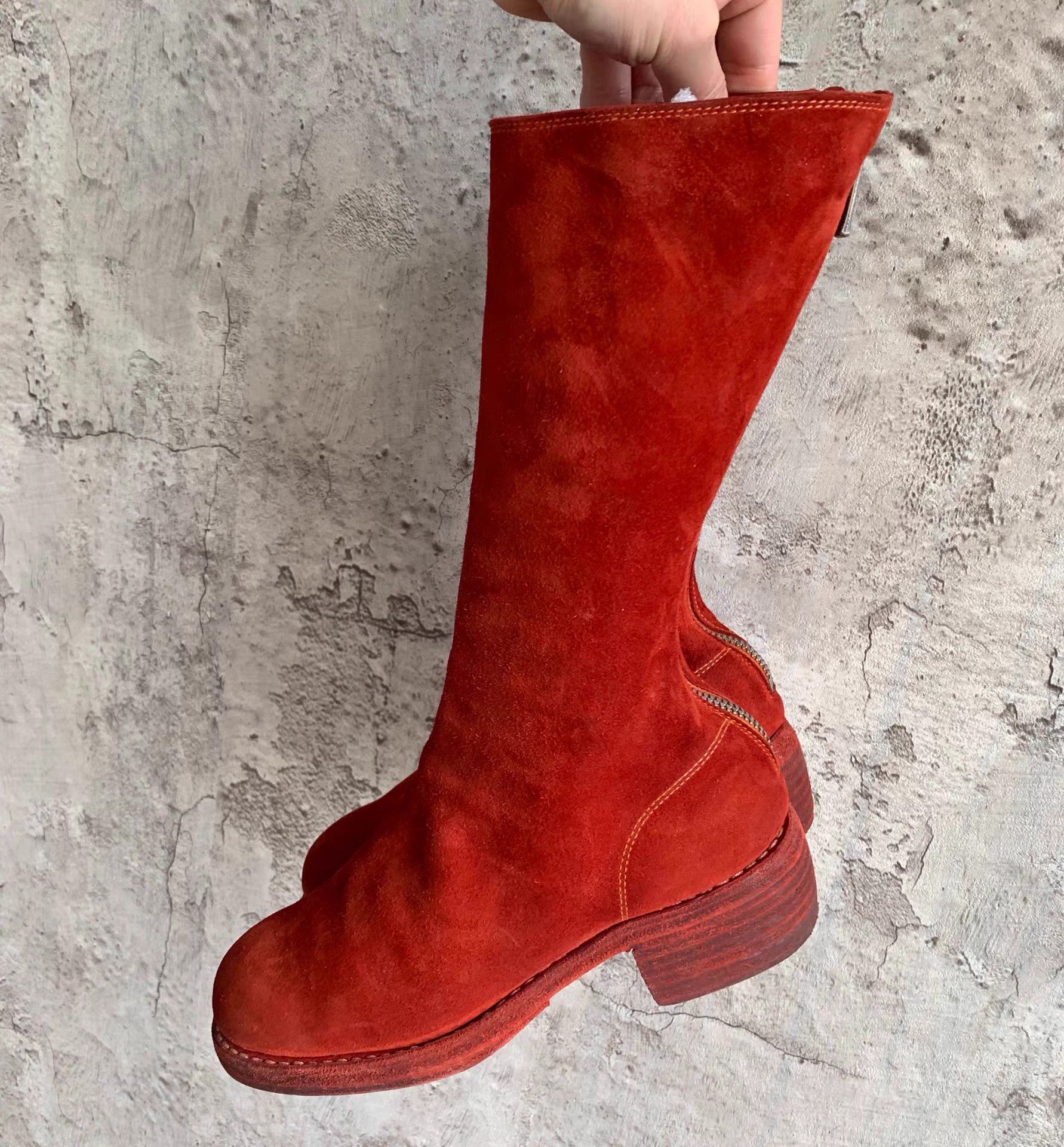 Guidi Guidi 789z Back Zip Boots K25 Size US 6 / IT 36 - 3 Thumbnail